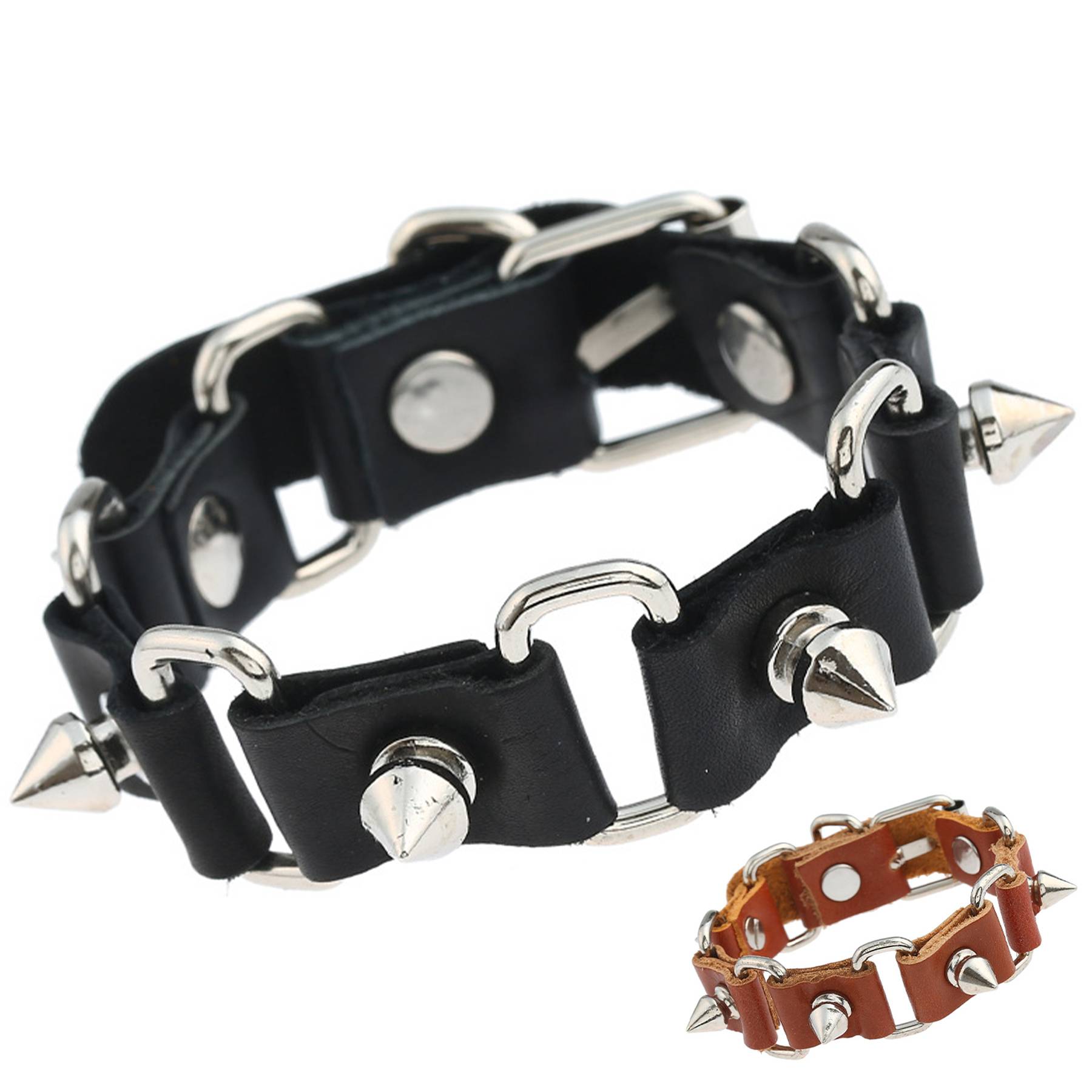 PU Punk statement accessory bracelet 3