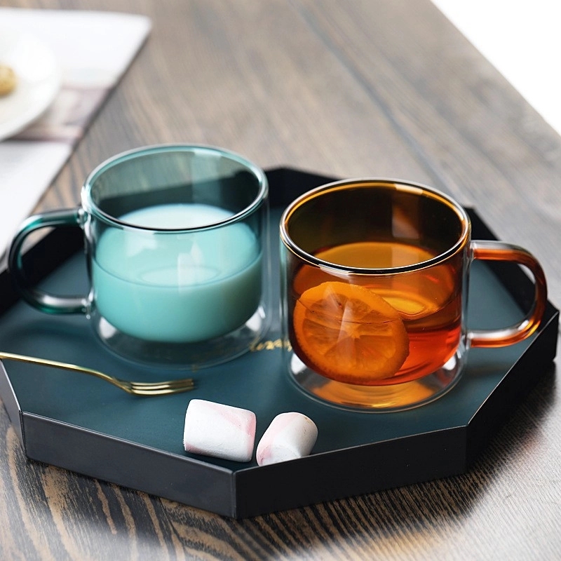 Custom 9 OZ. Glass Tea Coffee Mug & Office Drink Gift Cup 6