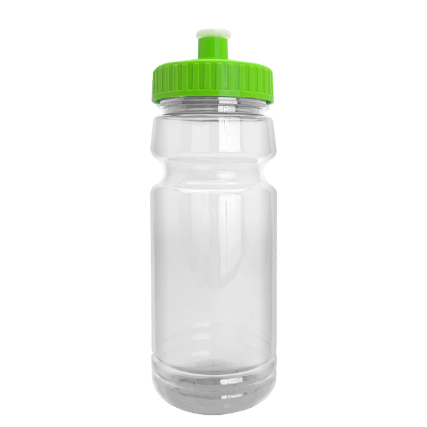 Wheely 24oz Transparent Bike Bottle w/Push-Pull Lid 39