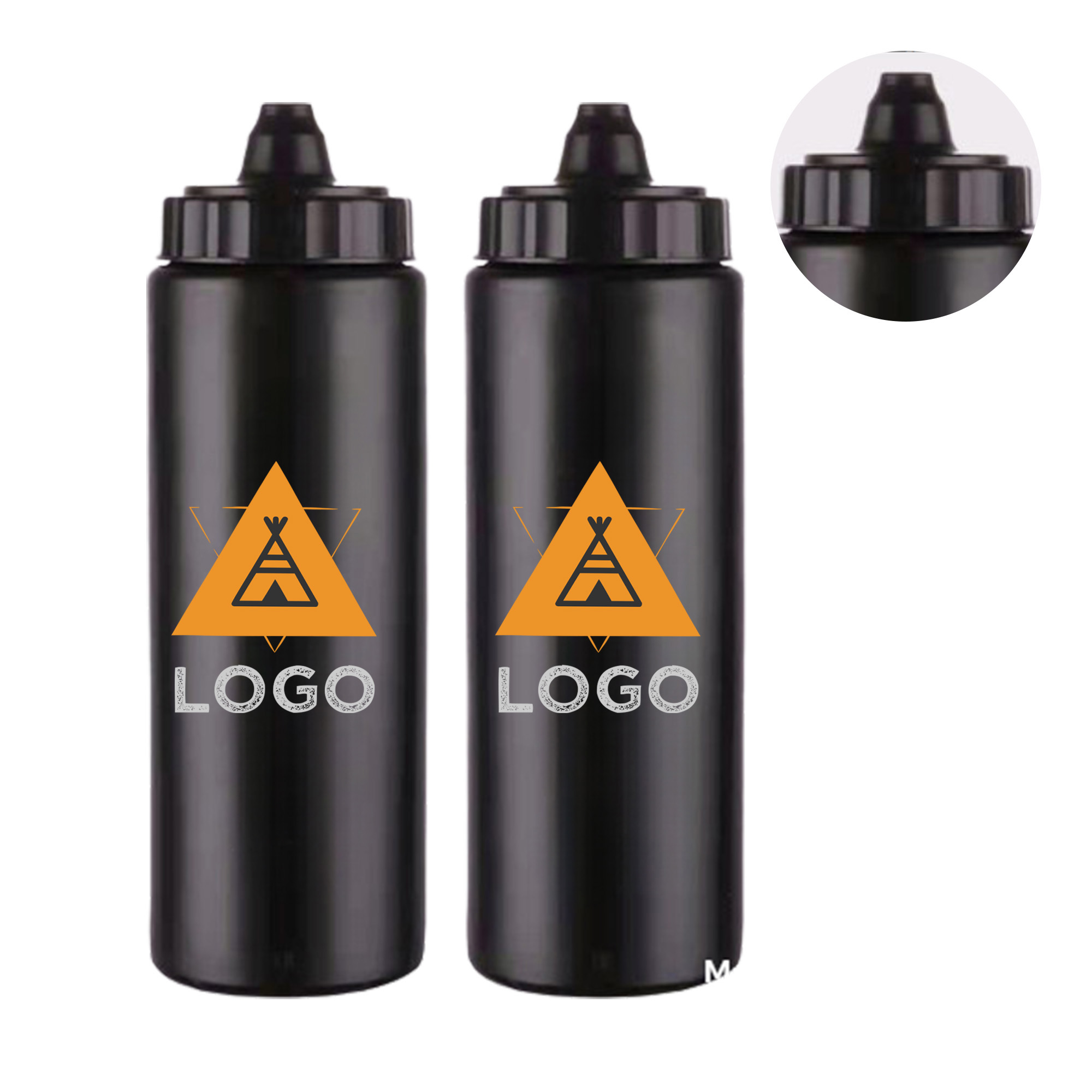 MOQ50 Customizable Plastic Sports Water Bottle for Cycling 1