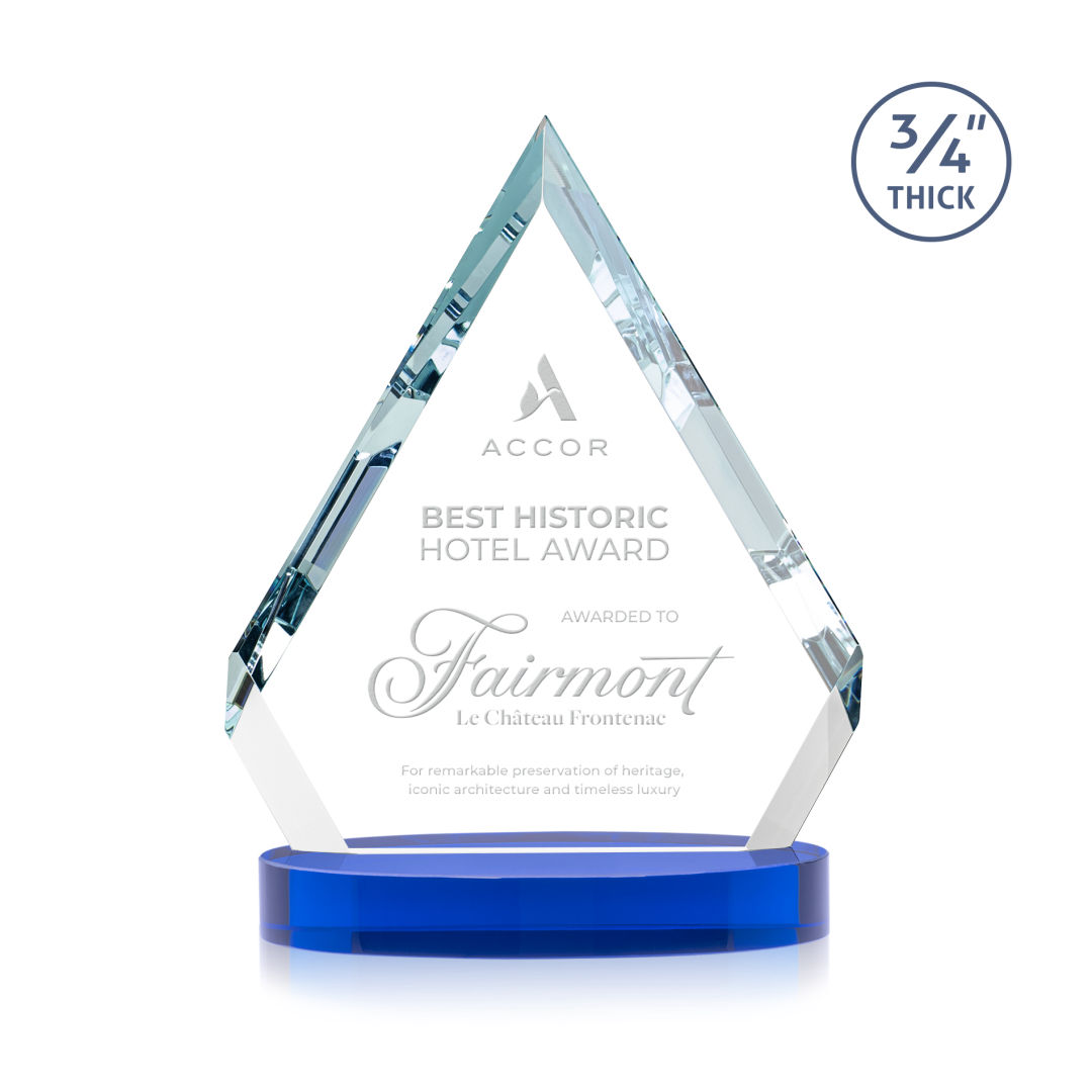 Apex Award on Alberton Base - Blue 6