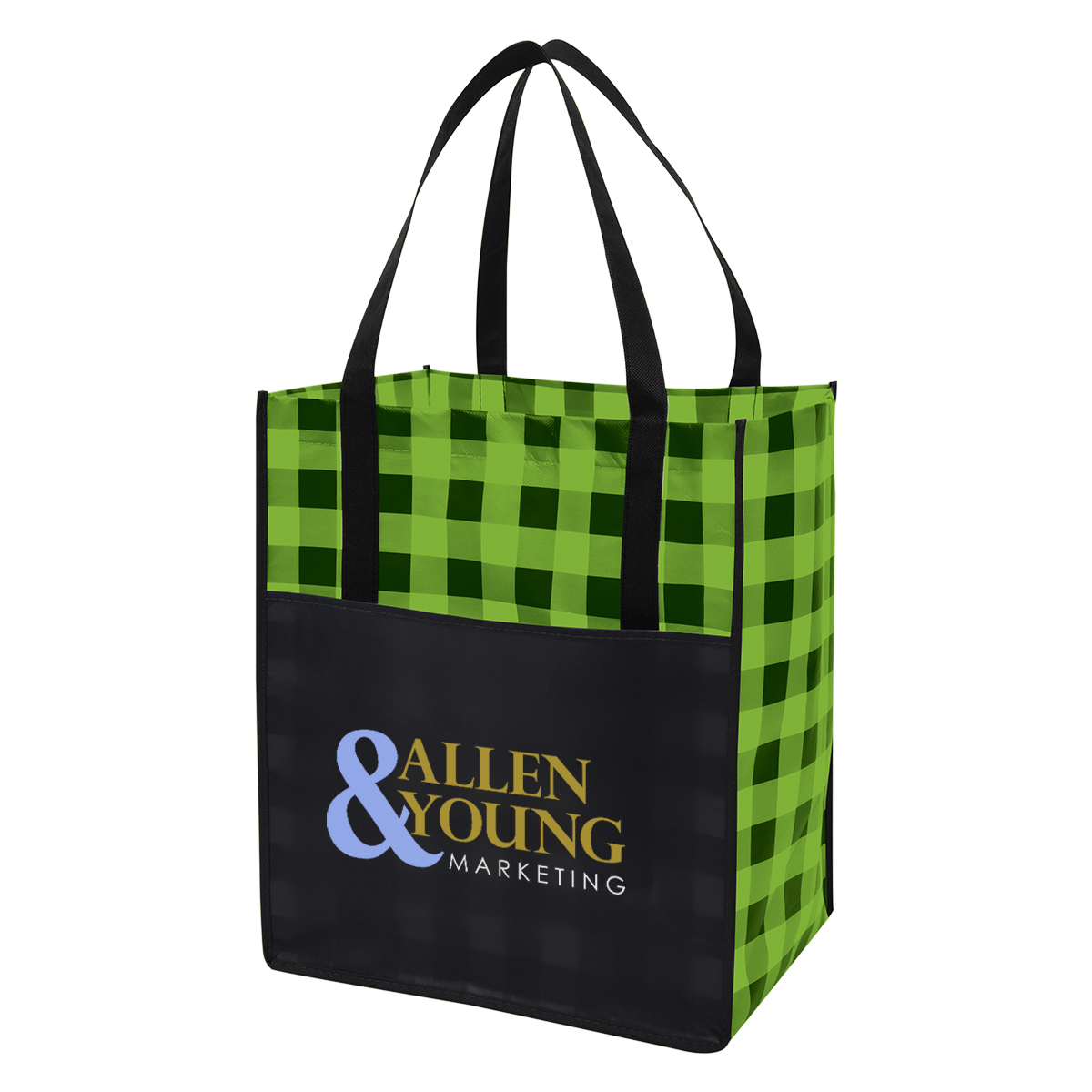 Northwoods Laminated Non-Woven Recycled Tote Bag 12