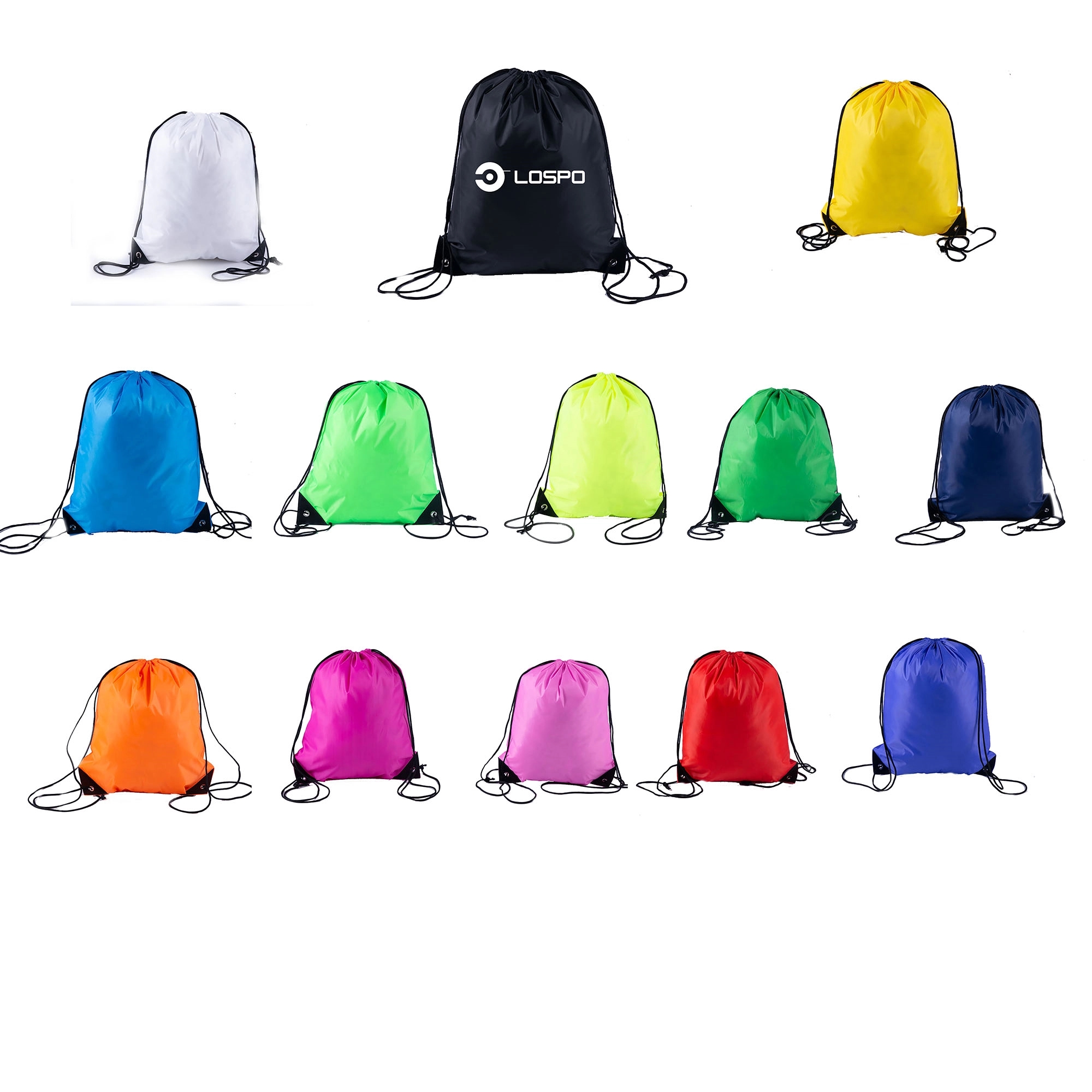 Portable Sports Drawstring Backpack MOQ 100Pcs 20