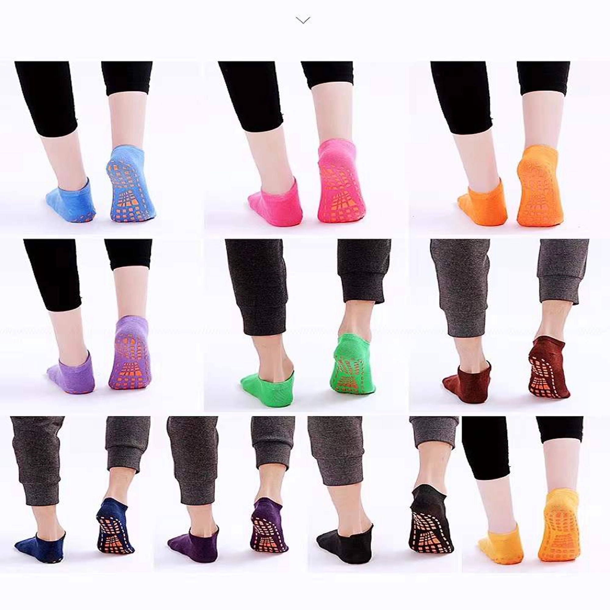 Non-slip Indoor Trampoline Yoga Socks 7