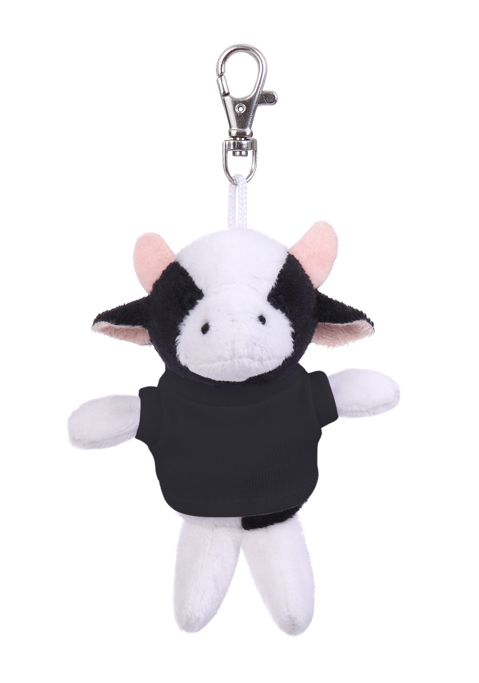 Soft Plush Cow Keychain with Tee 13