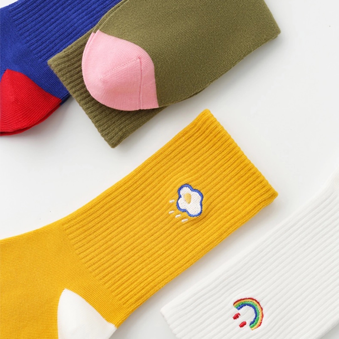 Custom Crew Socks with Embroidered logo 34