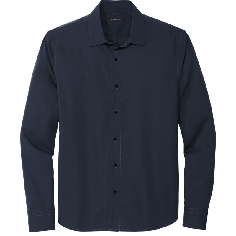 MERCER+METTLE Long Sleeve Stretch Woven Shirt 4