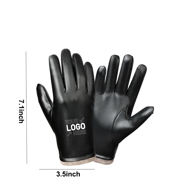 Windproof and Waterproof Leather Gloves 5