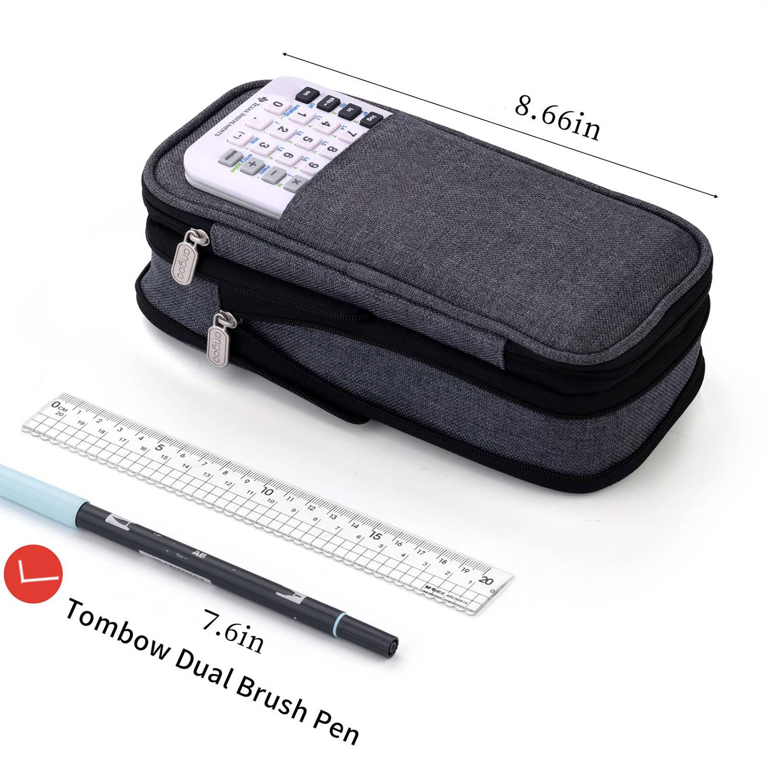 Big Capacity Pencil Pen Case 4