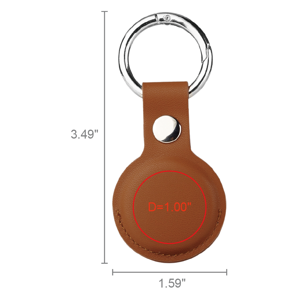 Apple AirTag Leatherette Case On-demand