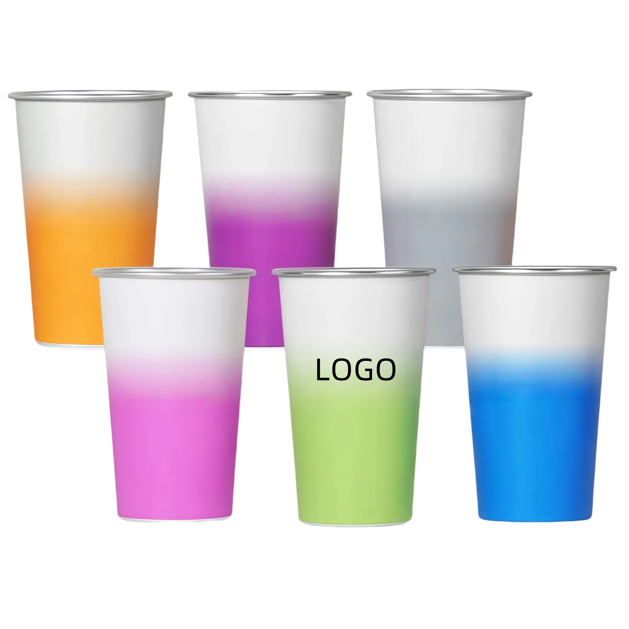 Cold-Activated Color Changing Aluminum Cup 2