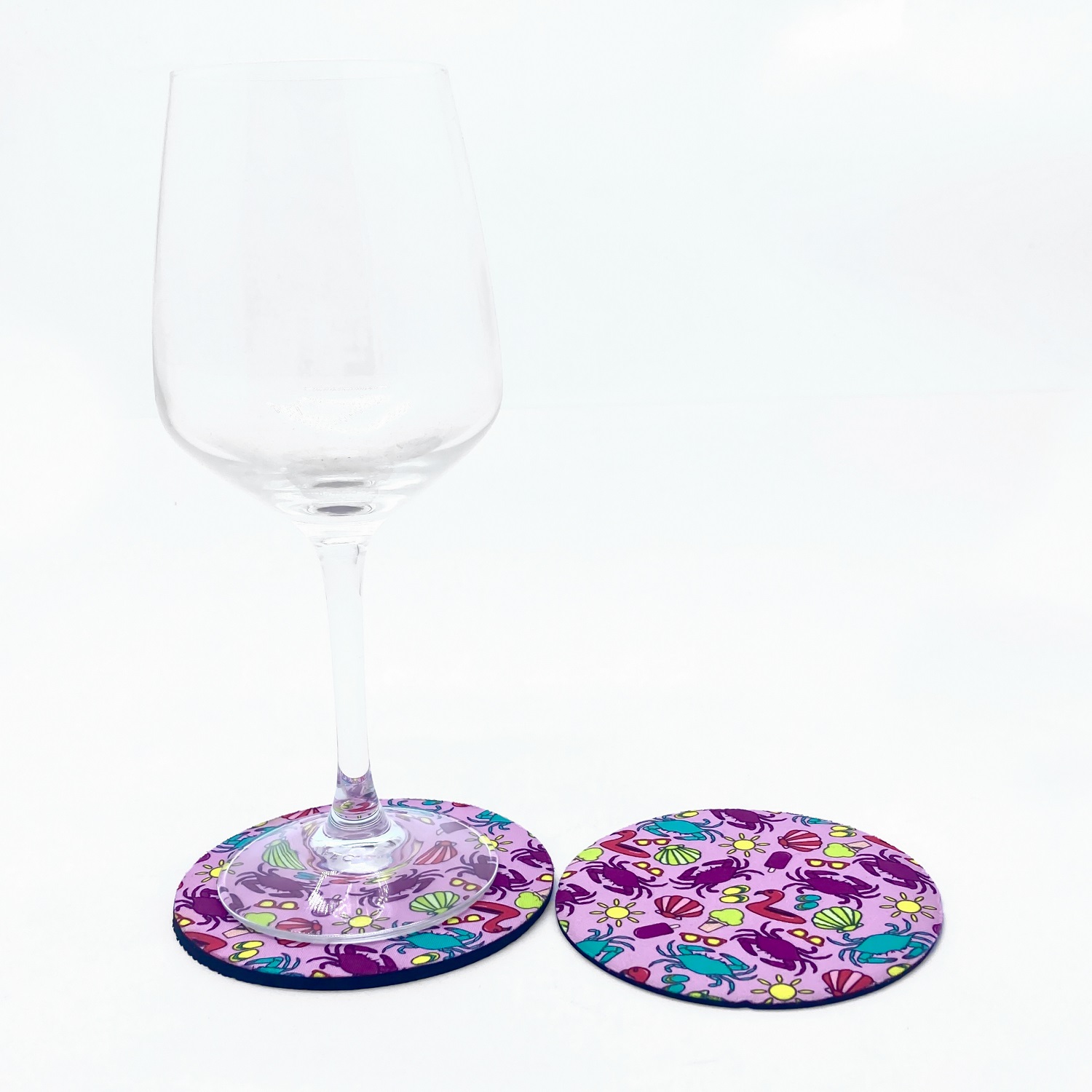 Round Neoprene Coaster 3