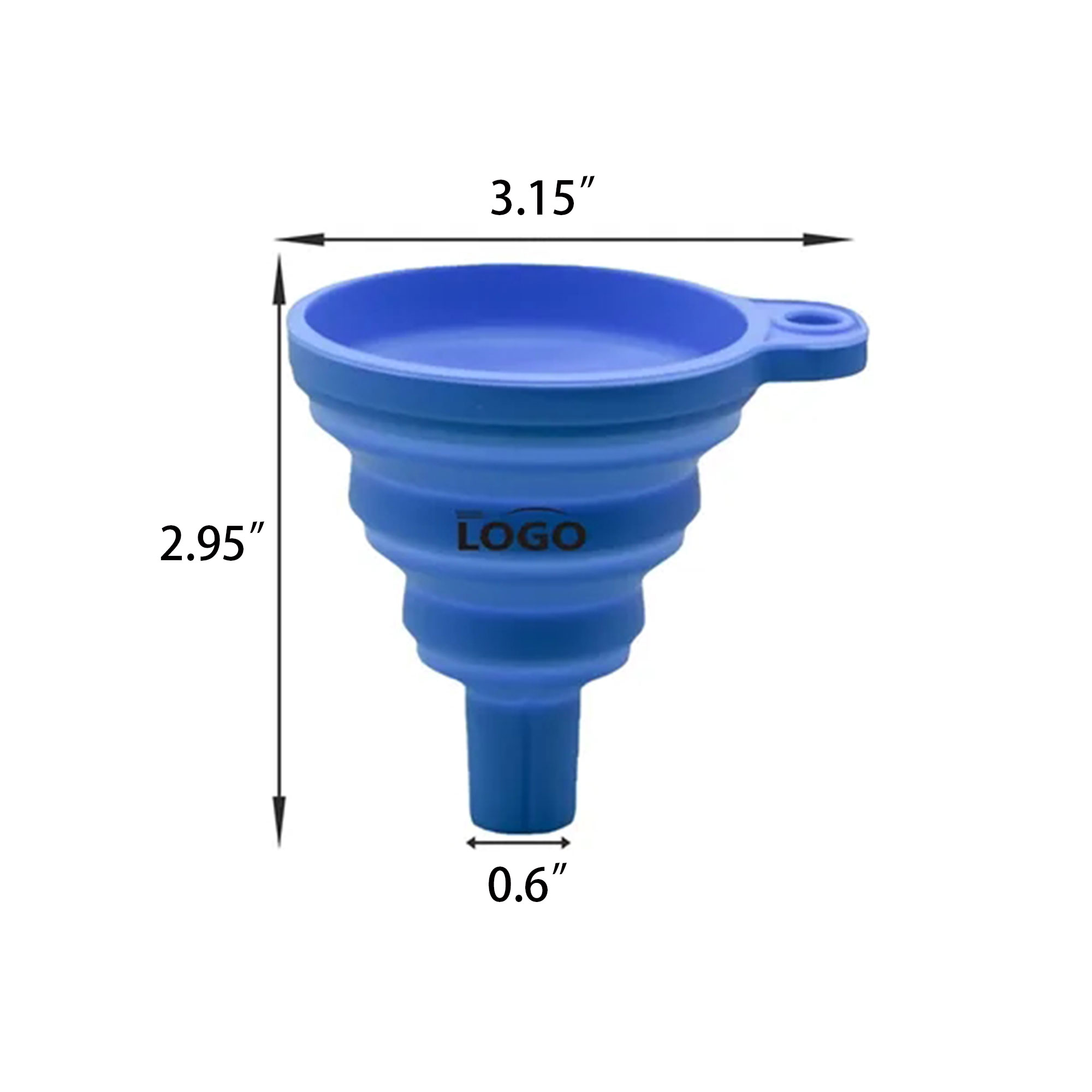 Folding Silicone Funnel Kitchen Tool 1