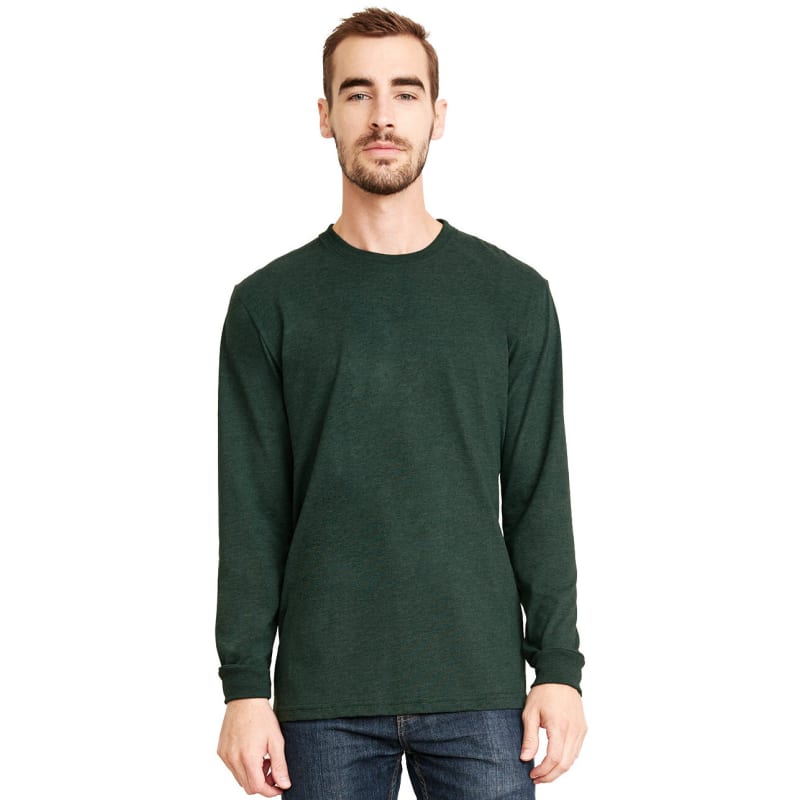 Next Level Unisex Sueded Long-Sleeve Crew 5