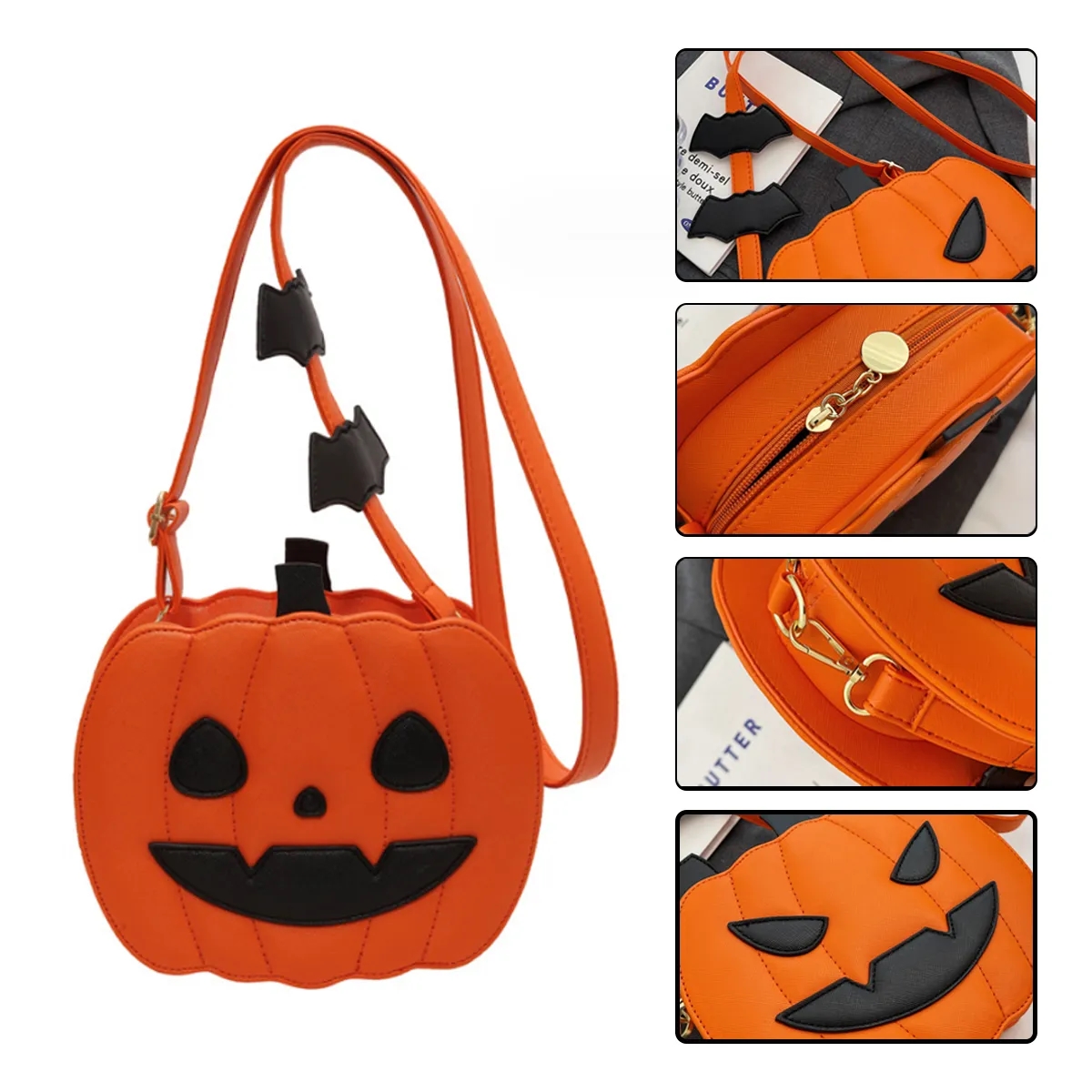 Pumpkin Crossbody Bag 2