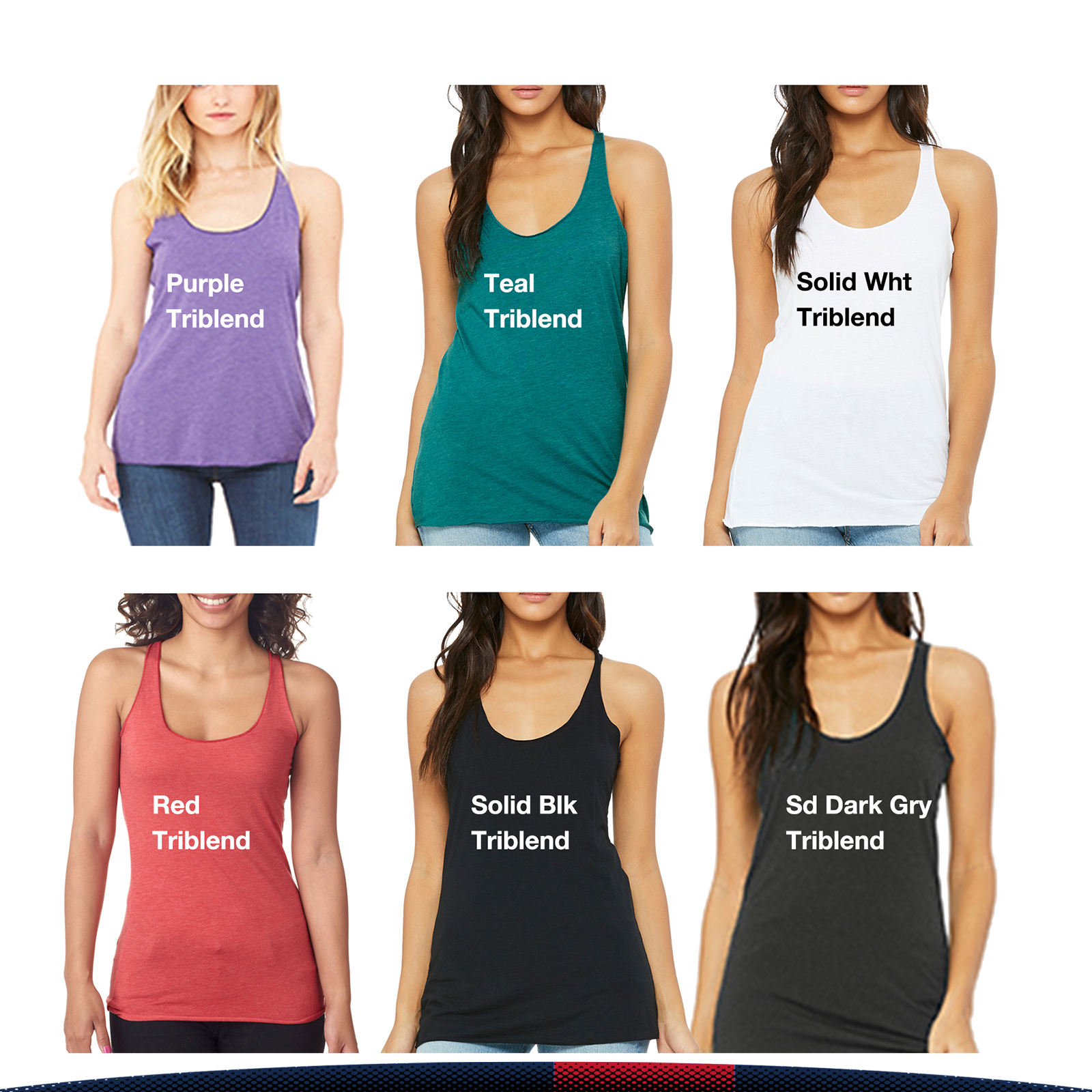 Bella Canvas® Fitness Racerback Tank Tops 2