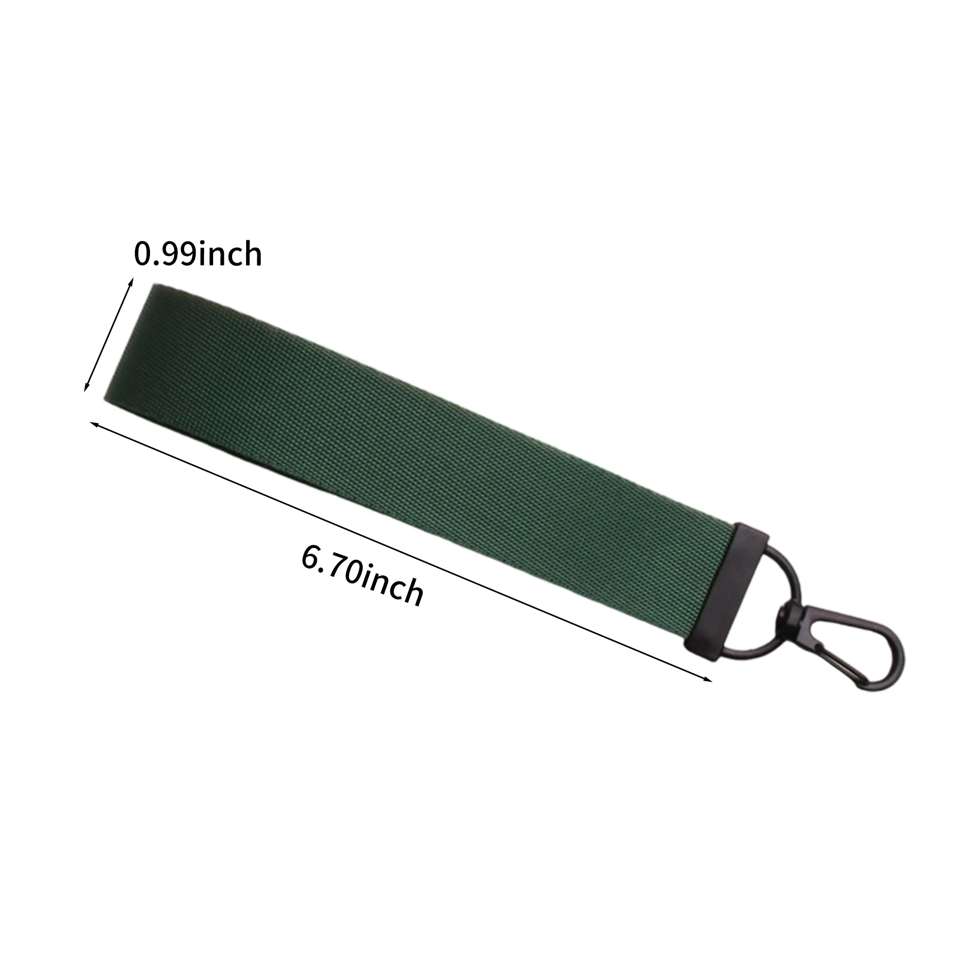 Solid Color Ribbon Keychain Lanyard for Promotion 13