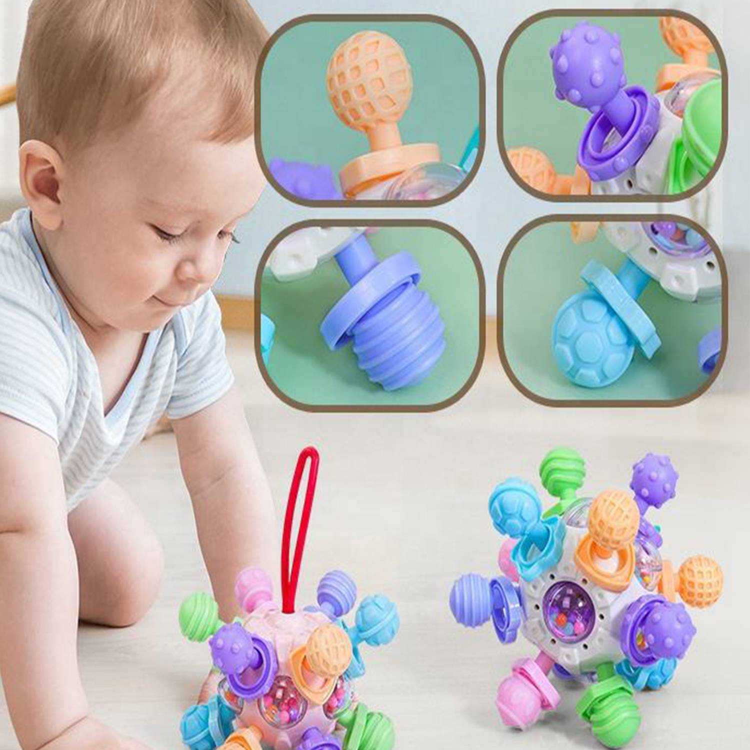 Baby Sensory Teething Toys 6