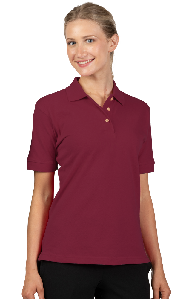 Ladies' 100% Cotton Pique Polo 57