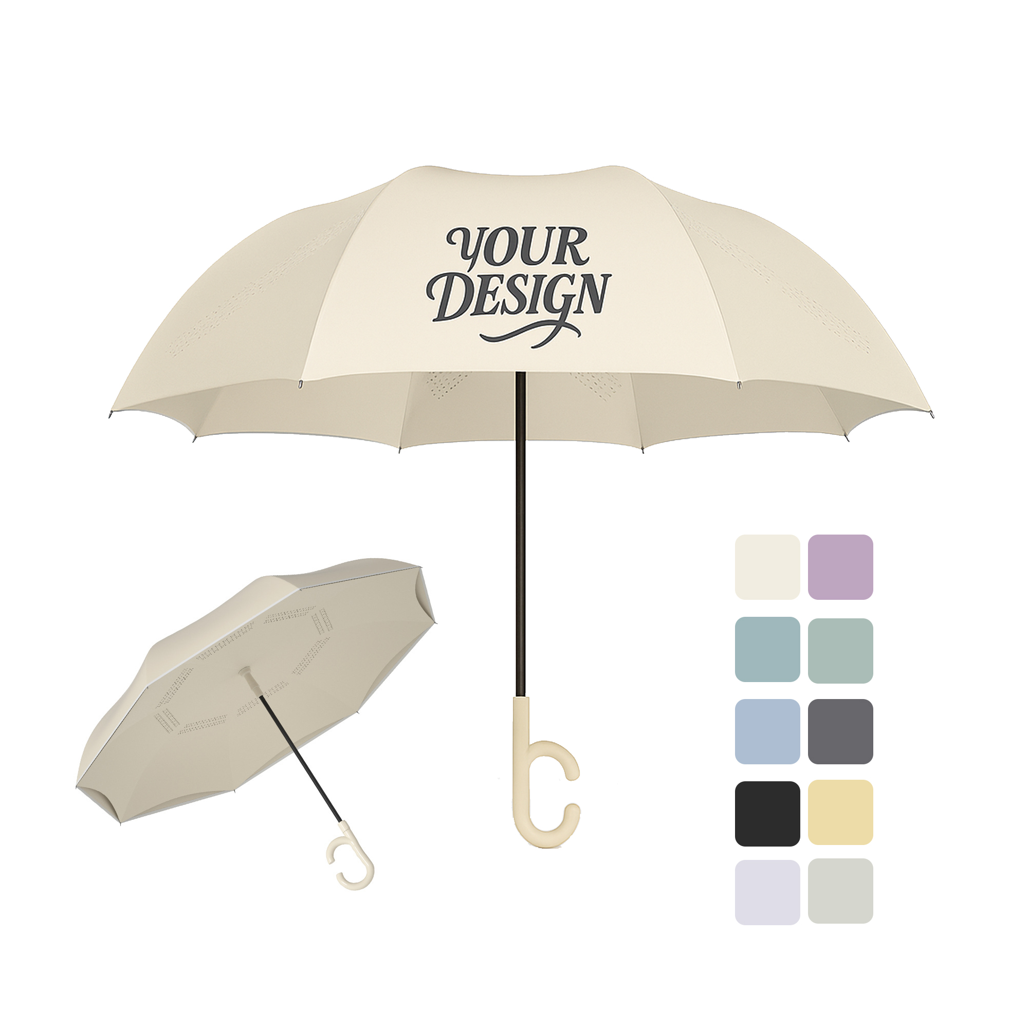 Automatic Reverse Folding Umbrella 3
