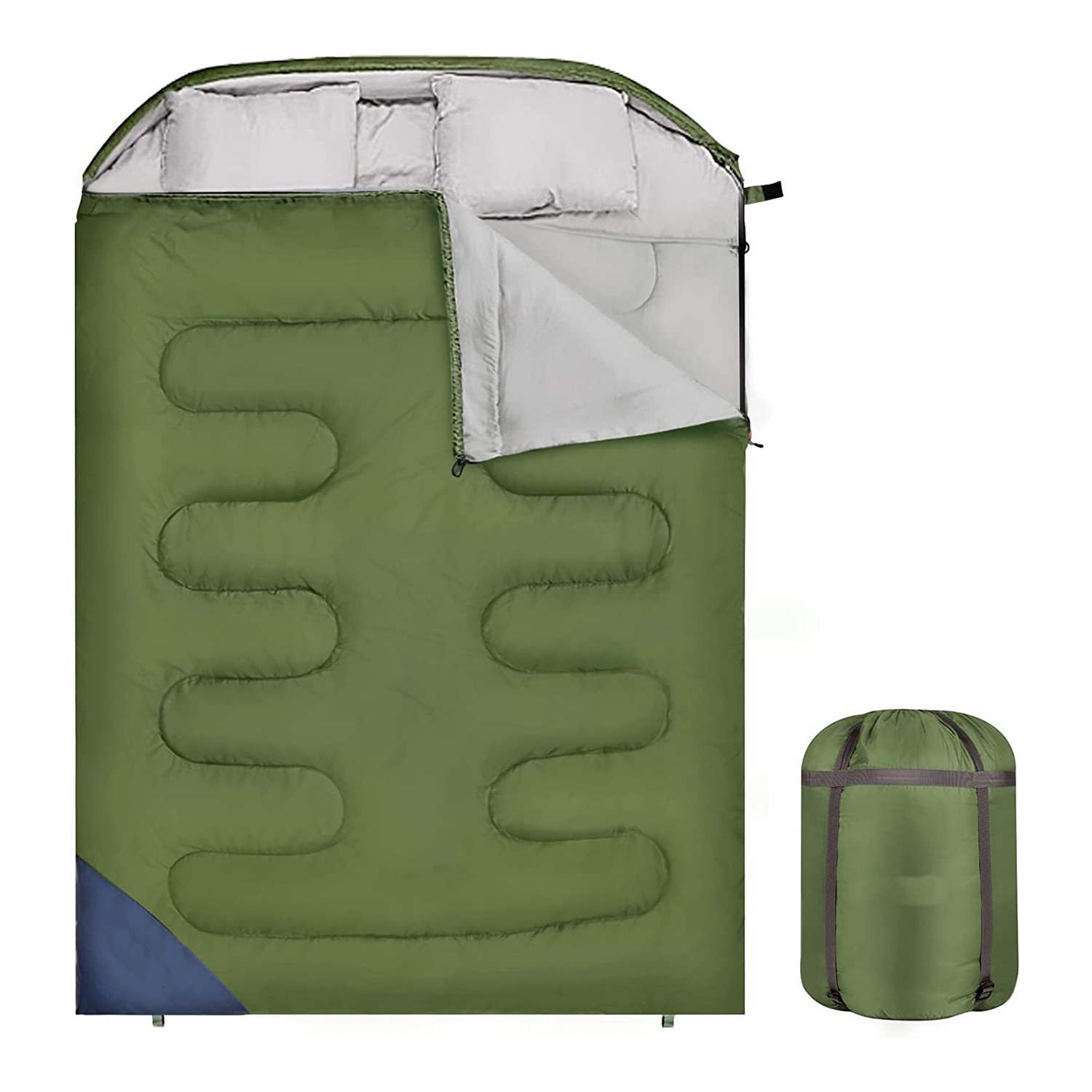 Camping Sleep Bag with Pillow 4
