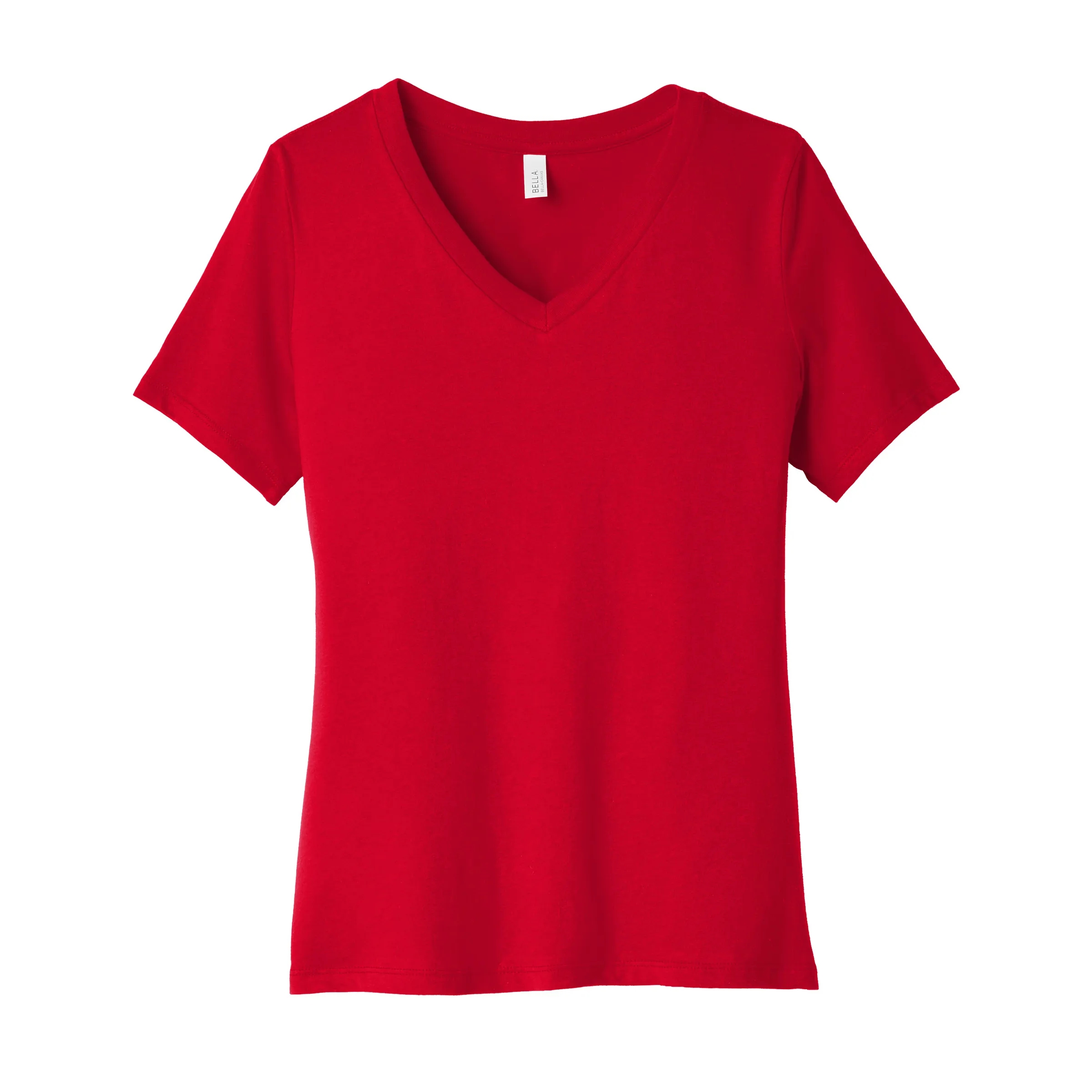 Bella+Canvas Ladies' Relaxed Jersey Short-Sleeve V-Neck 21