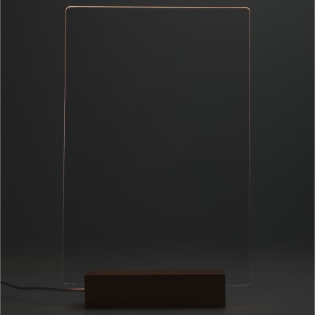 Note Brite Acrylic Dry Erase Board 20
