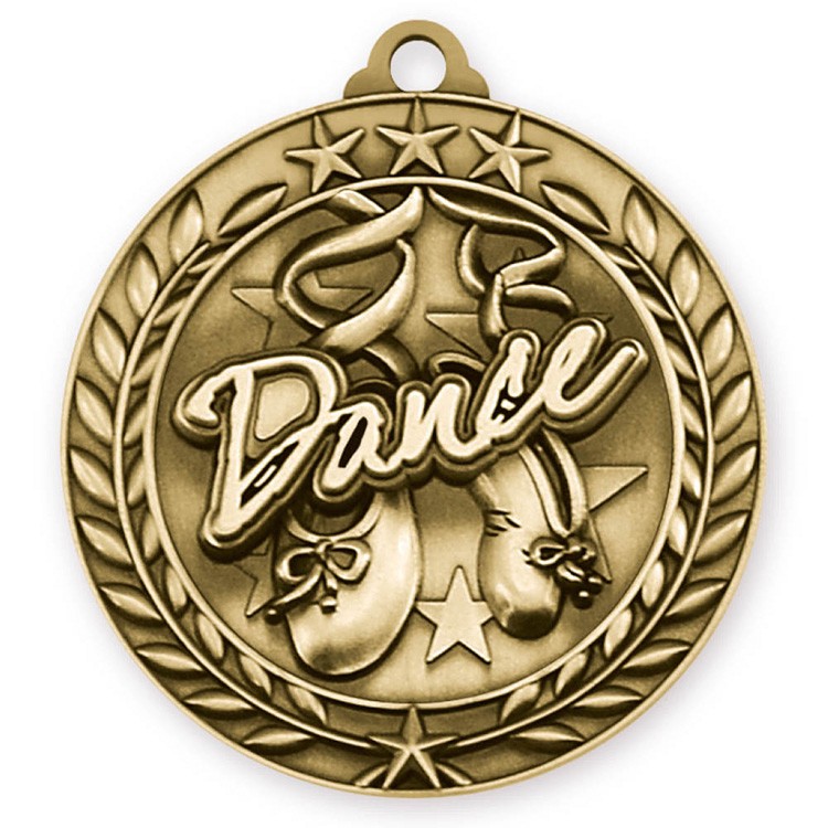 Dance Wreath Award Medallion (1-3/4") 3