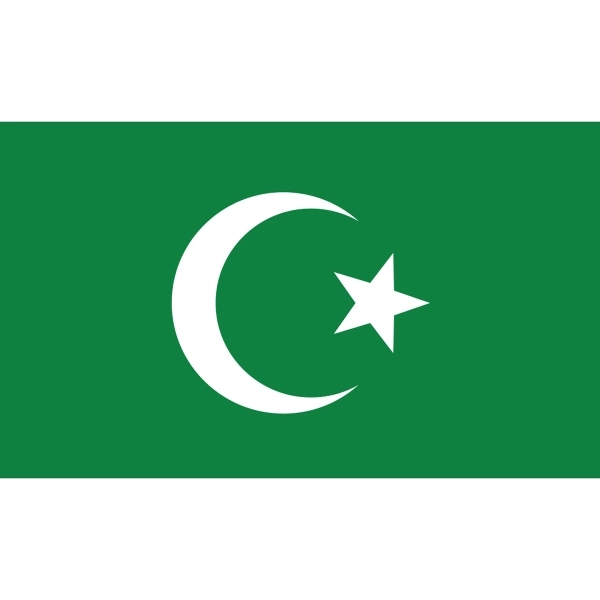 Religious Premium Car Flag - Islamic (White Seal) 2