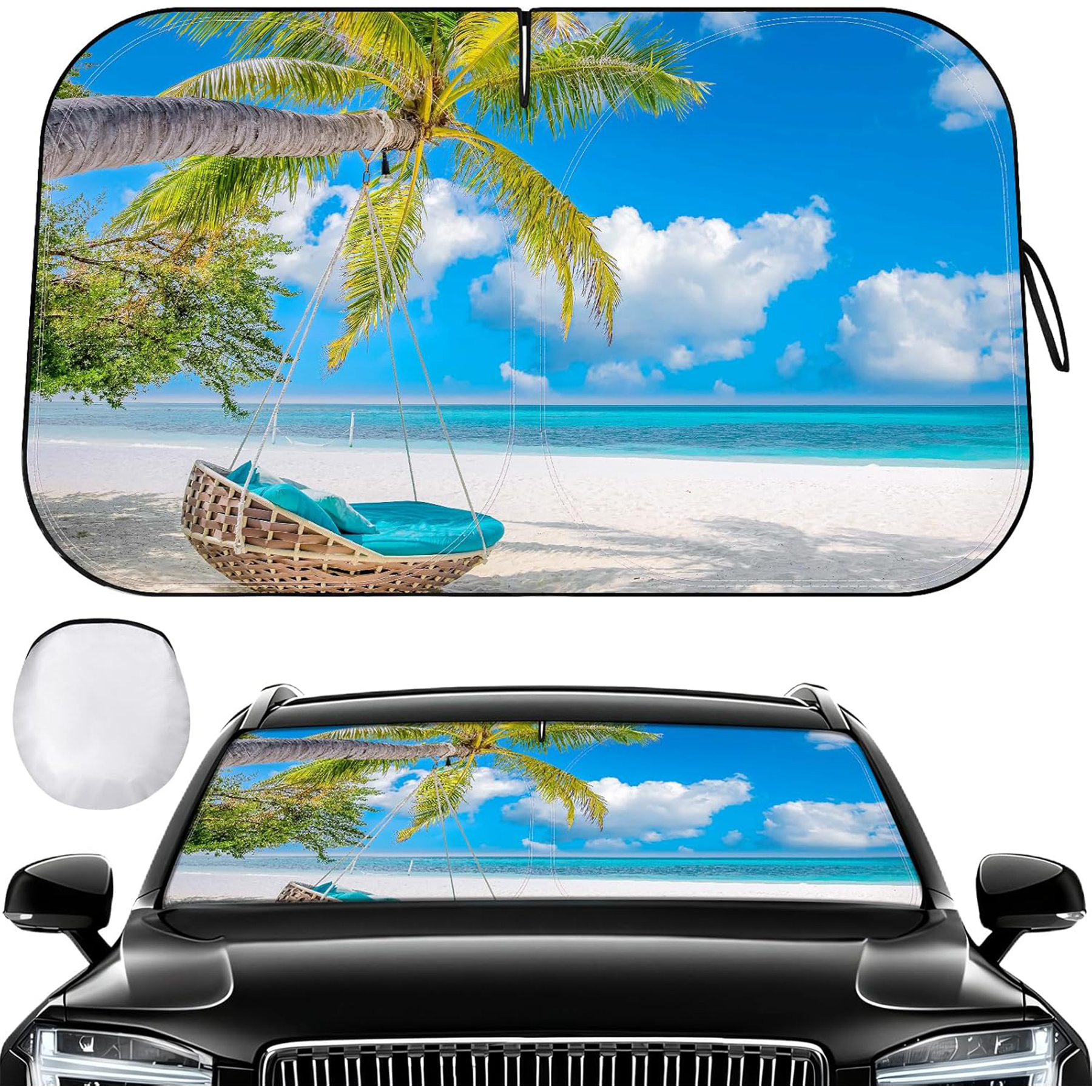 Foldable Car Windshield Sun Shade 5