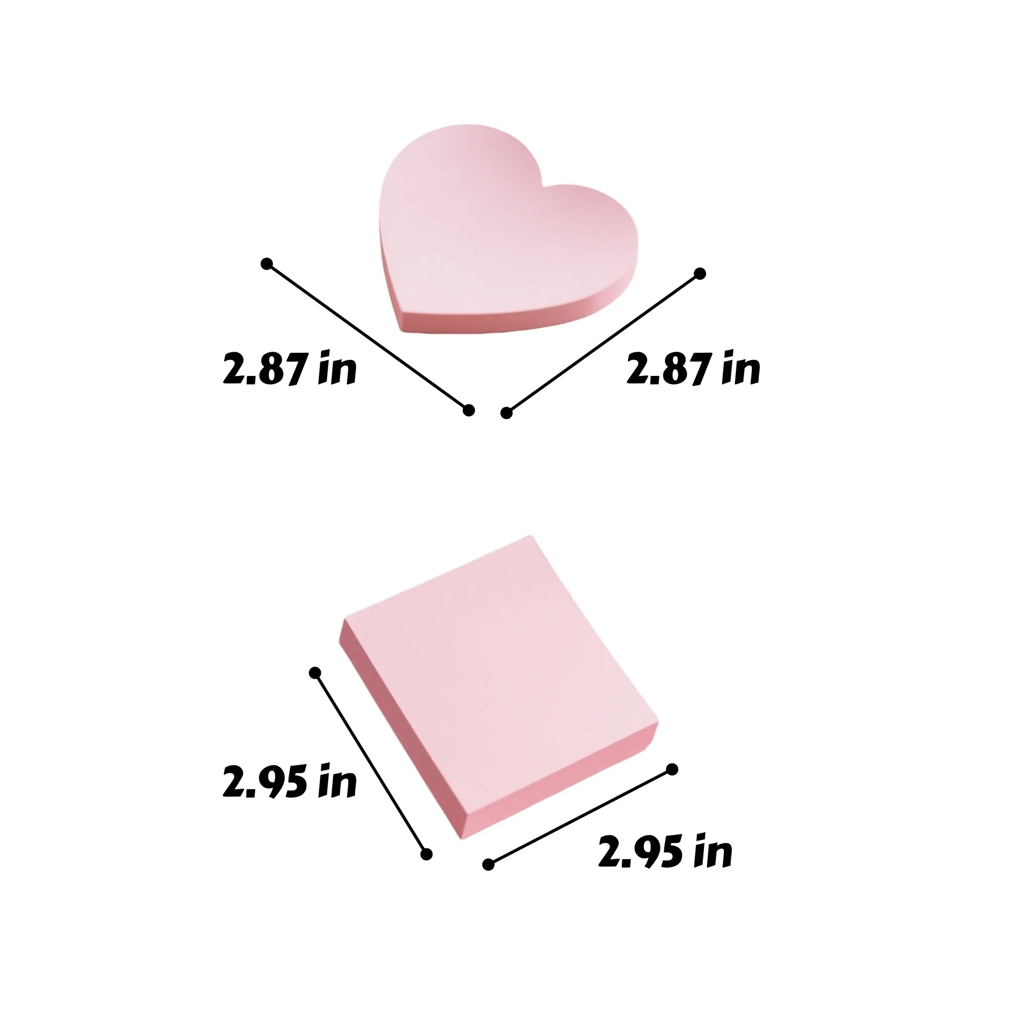 3" x 3" 50 Sheets Sticky Notes 2