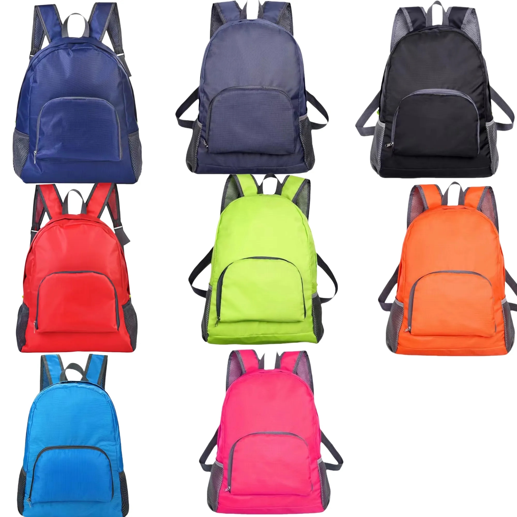 Outdoor Folding Backpack Bag For Mountain Climbing Travel 2