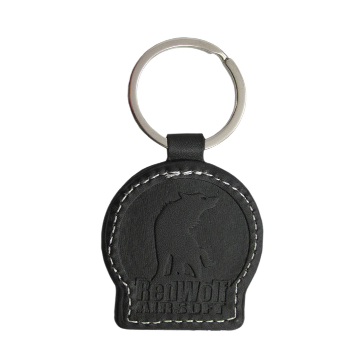 PU Leather Keychain with Metal Ring 3