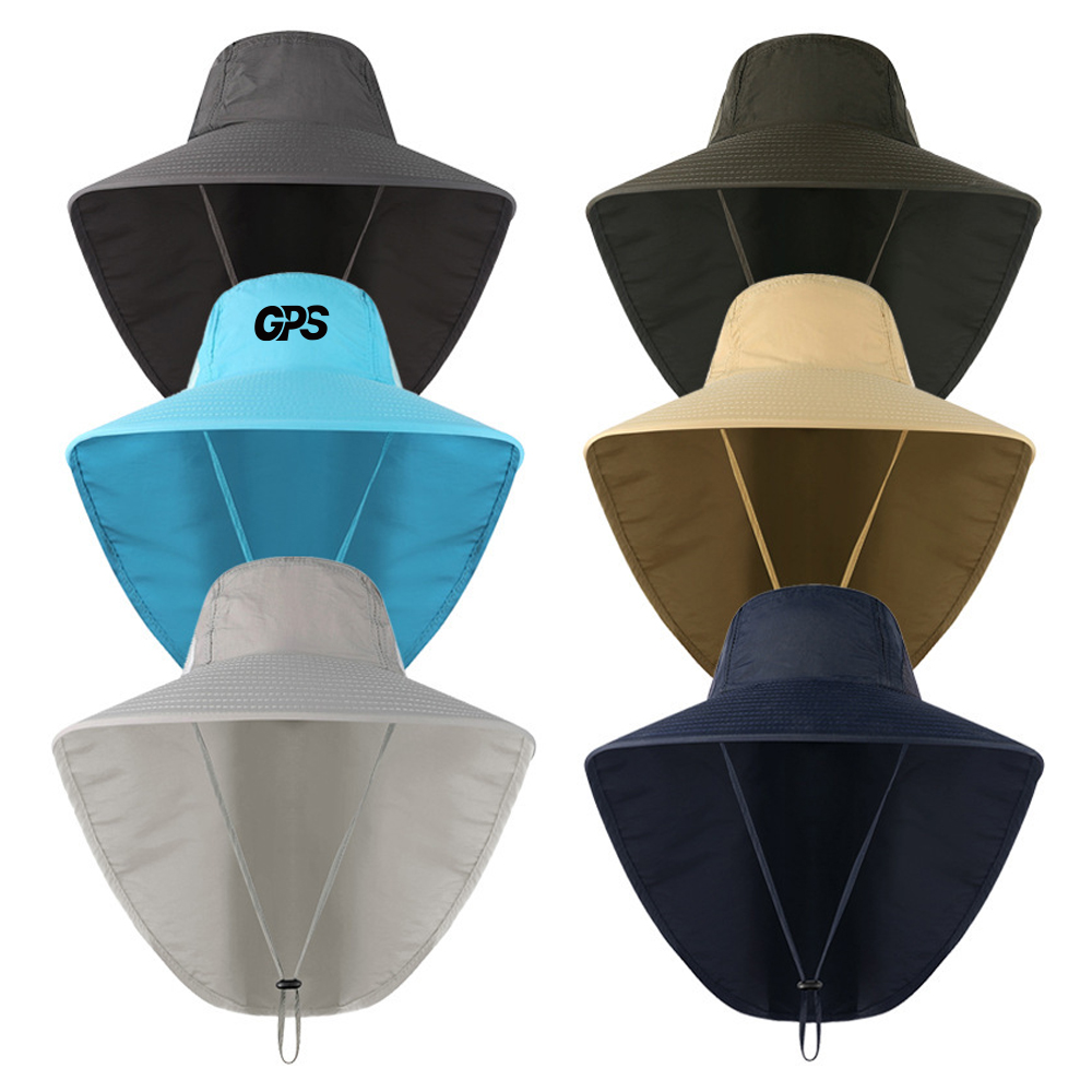 Fishing Hat With Neck Flap
