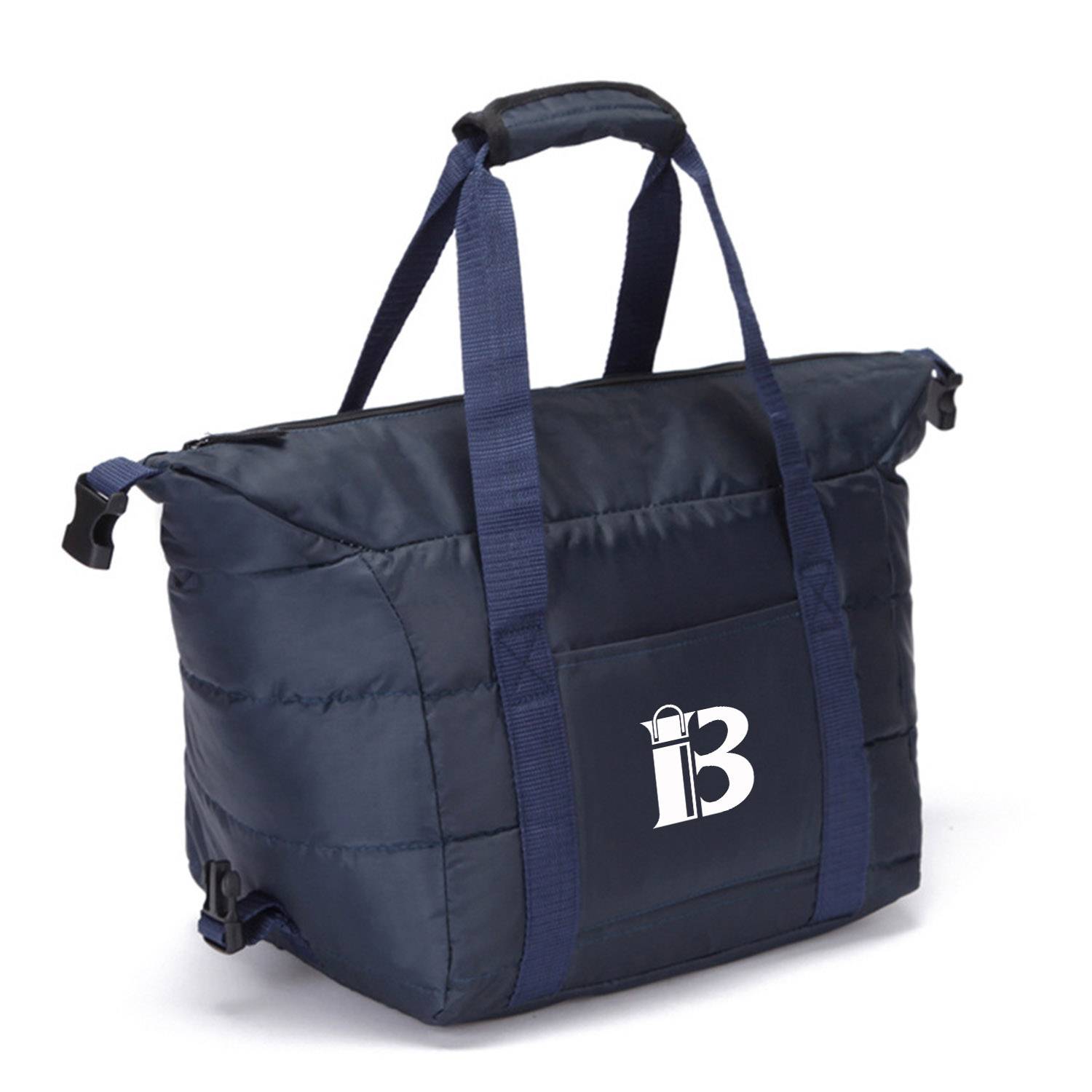Down Jacket Picnic Cooler Insulated Bag, custom tote bag with logo imprint 2