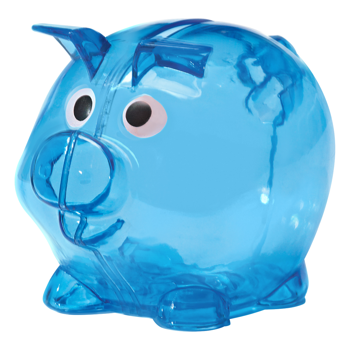 Mini Plastic Piggy Bank, custom desk accessory with logo imprint 4