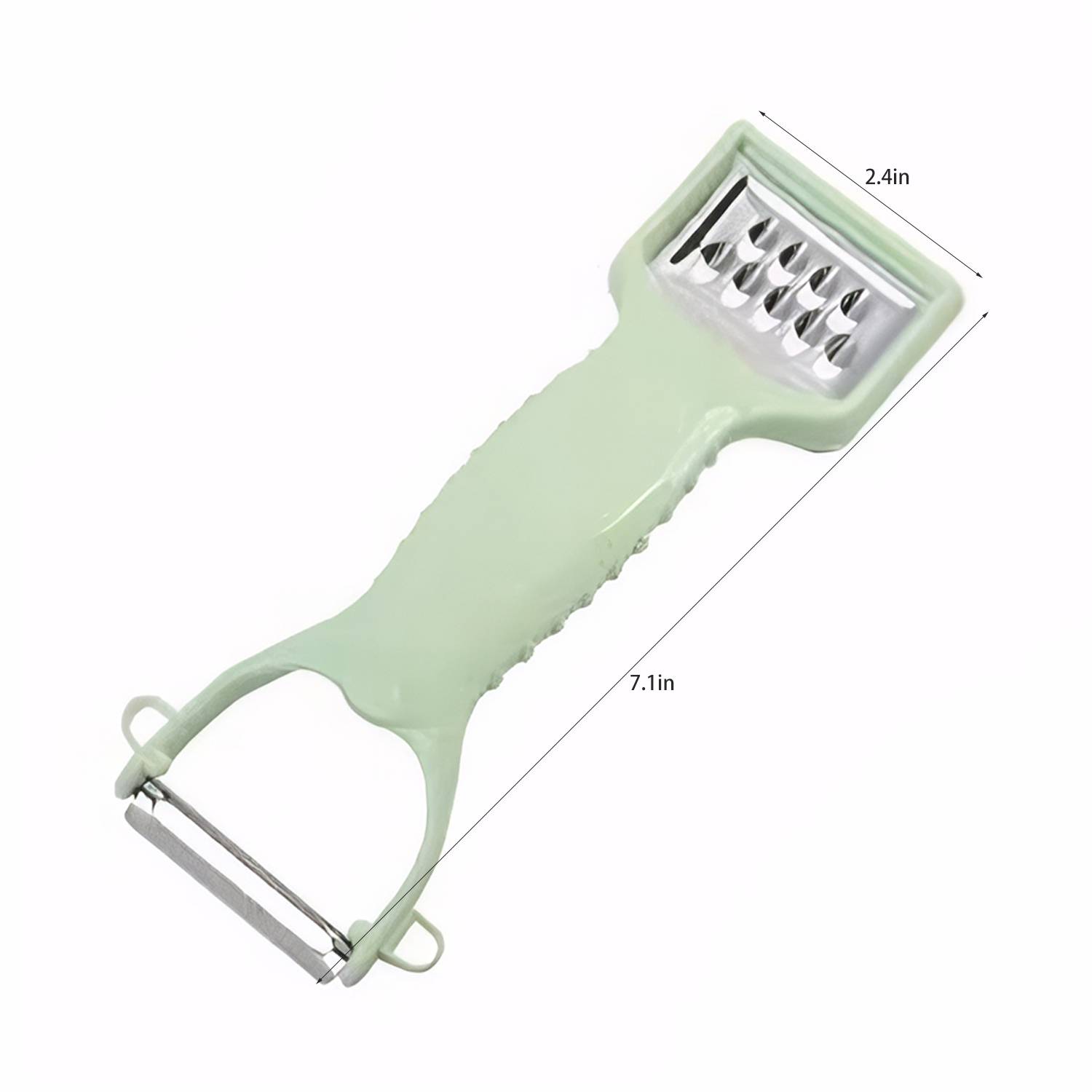 Stainless Steel Dual Head Peeler 11