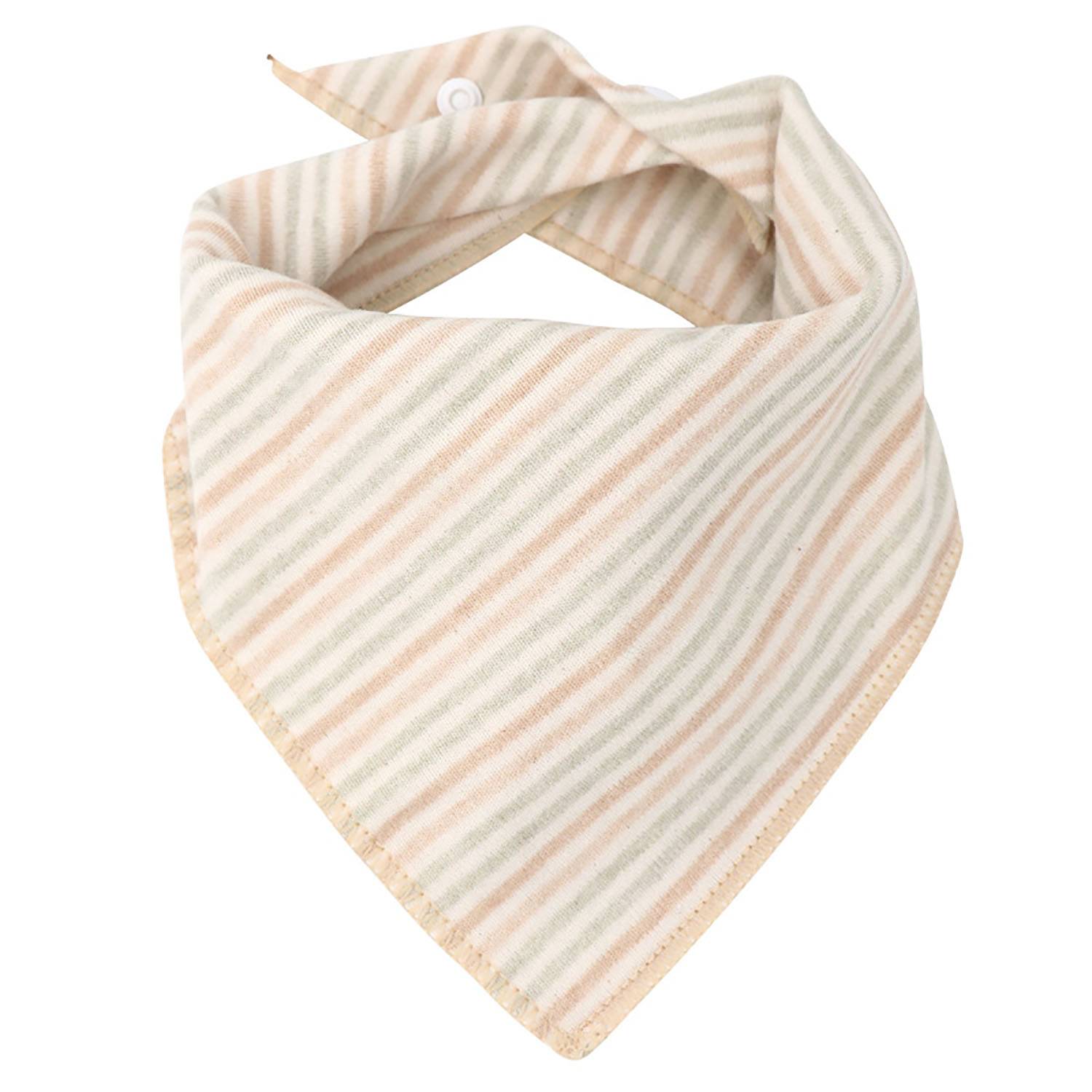 Breathable Baby Cotton Triangle Drool Bib 2