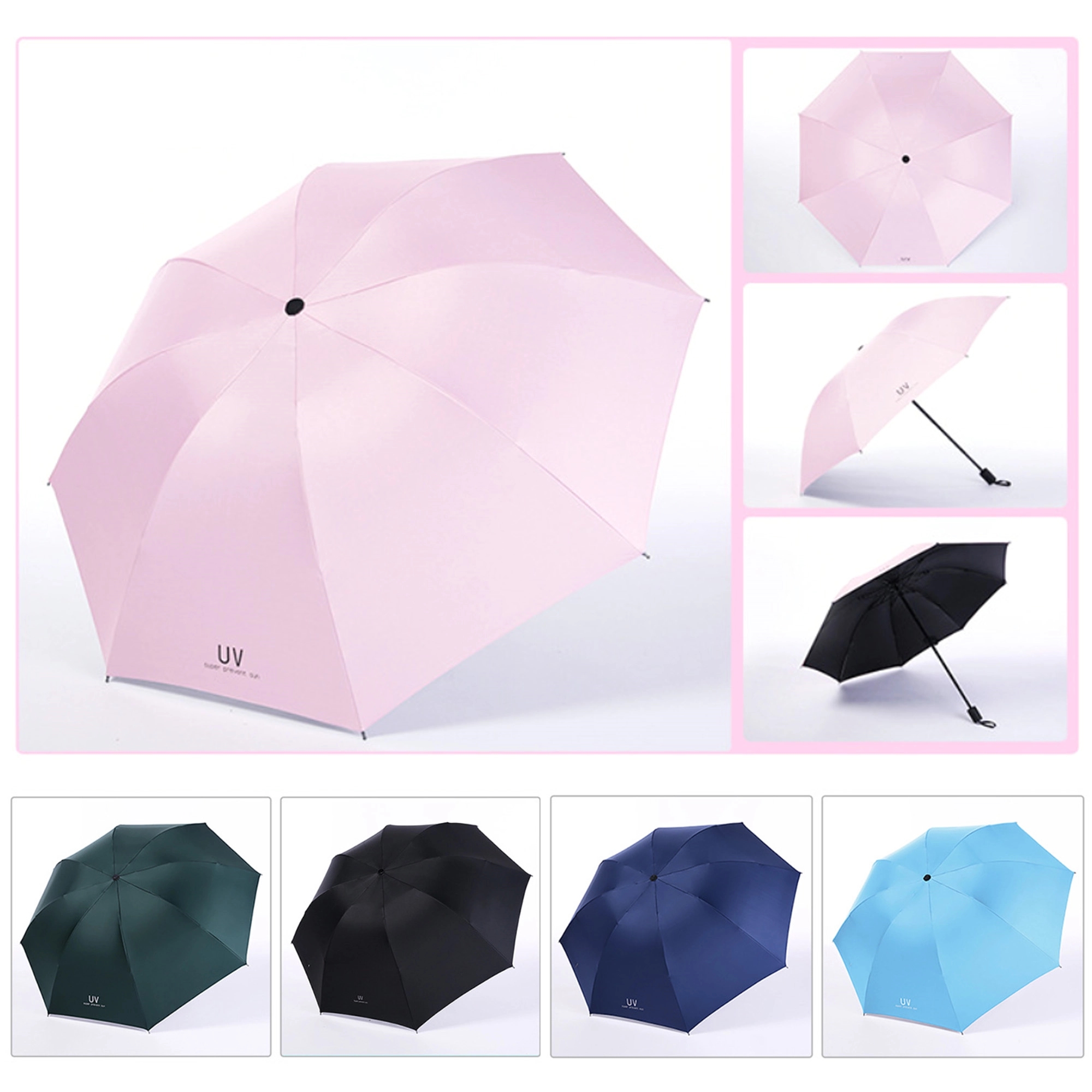 Automatic Travel Umbrella for Sun&Rain