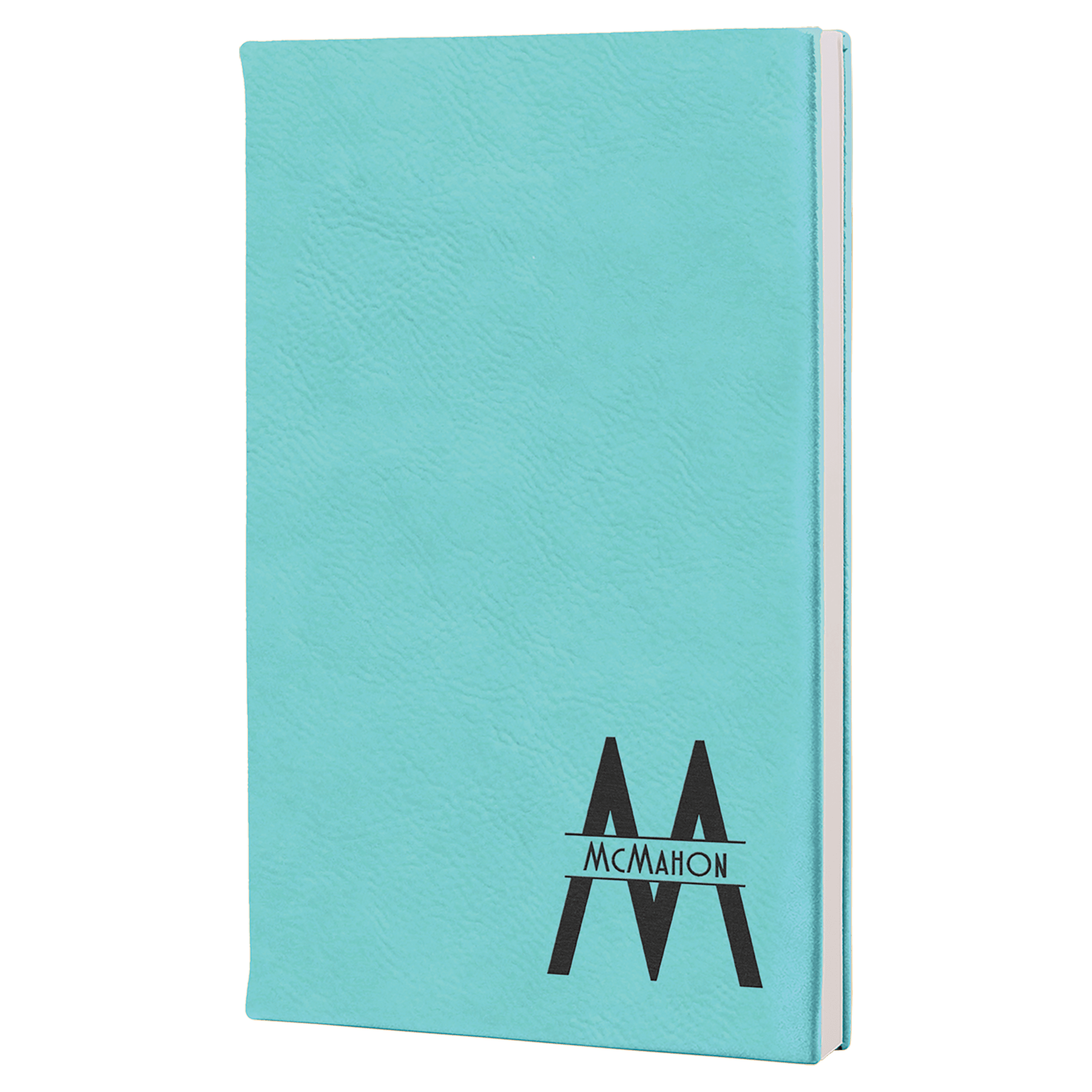 5.25" X 8.25" Laserable Leatherette Journal With Lined Notepad 19