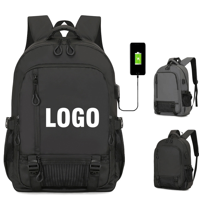 Custom Waterproof Laptop Backpack with USB Charging Port 4