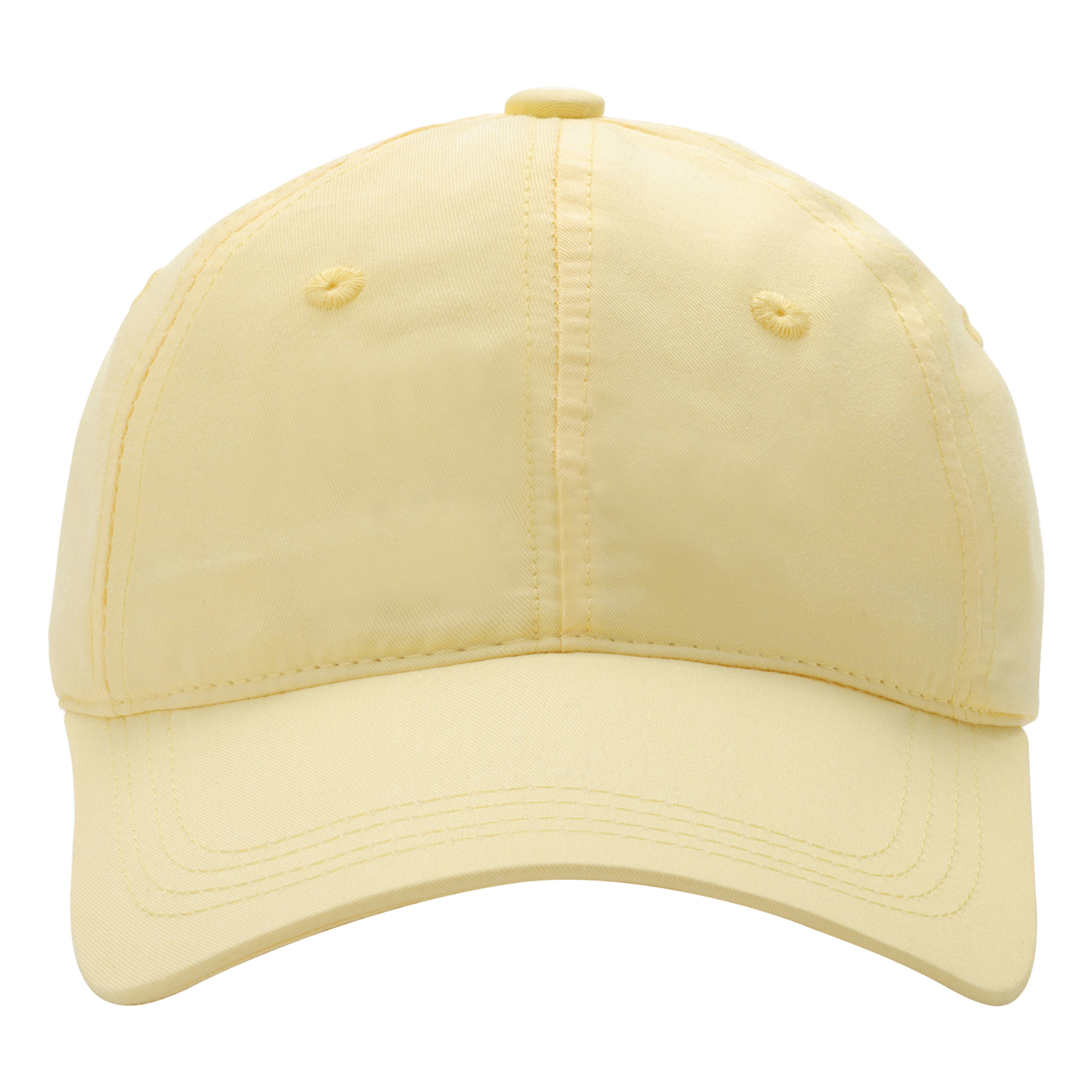 6-Panel Tencel Cotton Embroidered Curved Brim Baseball Cap 4