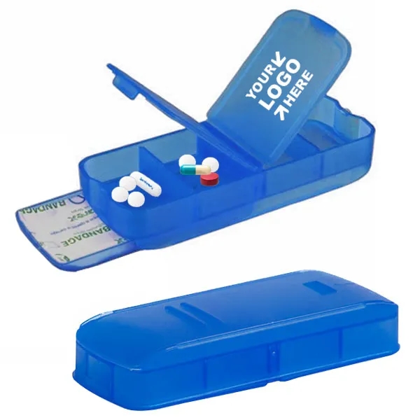 Custom Pill Box and Bandage Dispenser 1