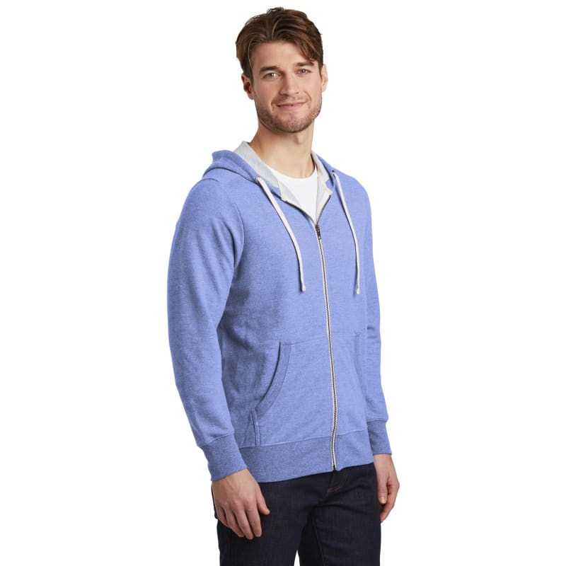 District Perfect Tri French Terry Full-Zip Hoodie. 1