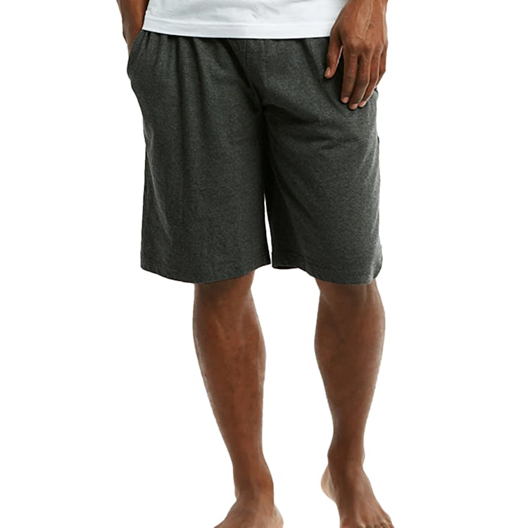 Men's Knitted Pajama Shorts - 3XL Charcoal Gray 2