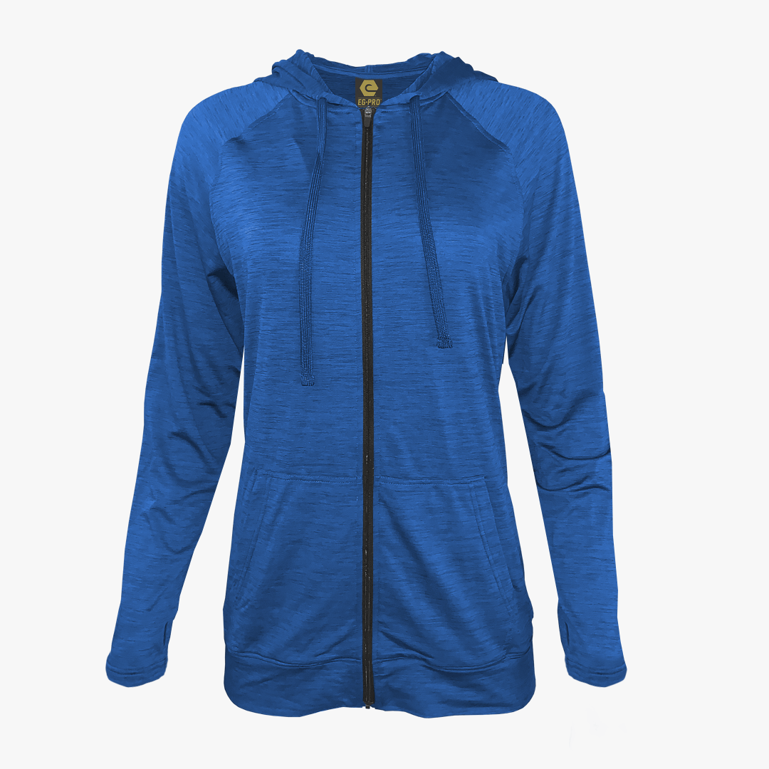 #L238 / Imperial Space Dye Women's Full Zip Hoodie 6