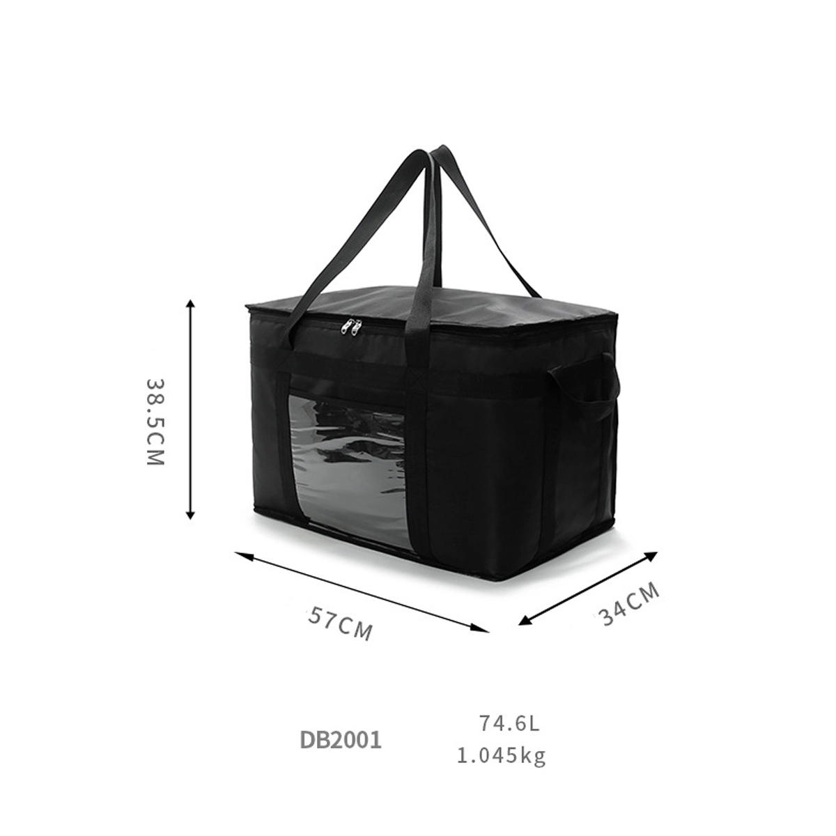 Outdoor Insulated Waterproof Food Delivery Bag 6