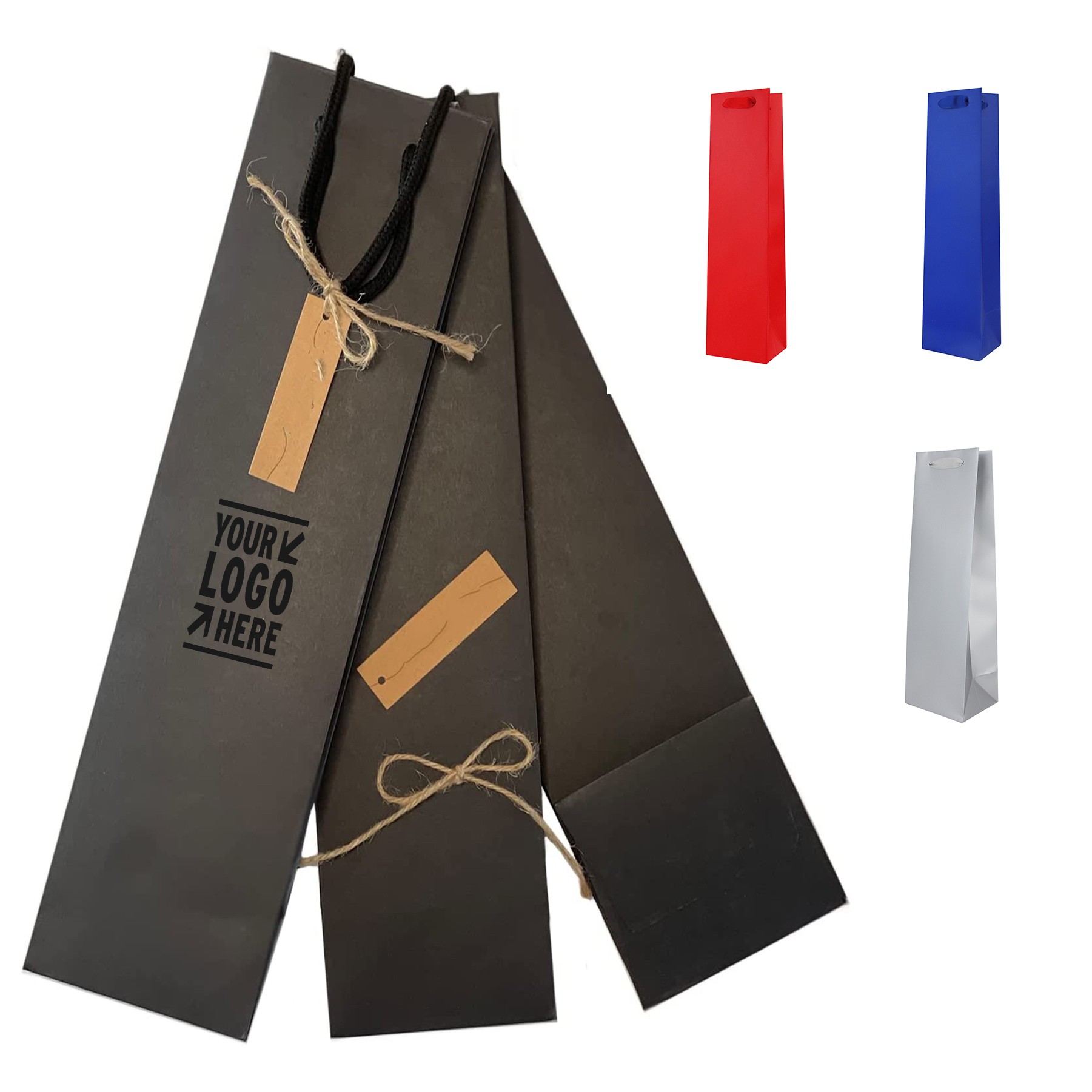 2.75 x .8 inches Wine Bottle Bag 2