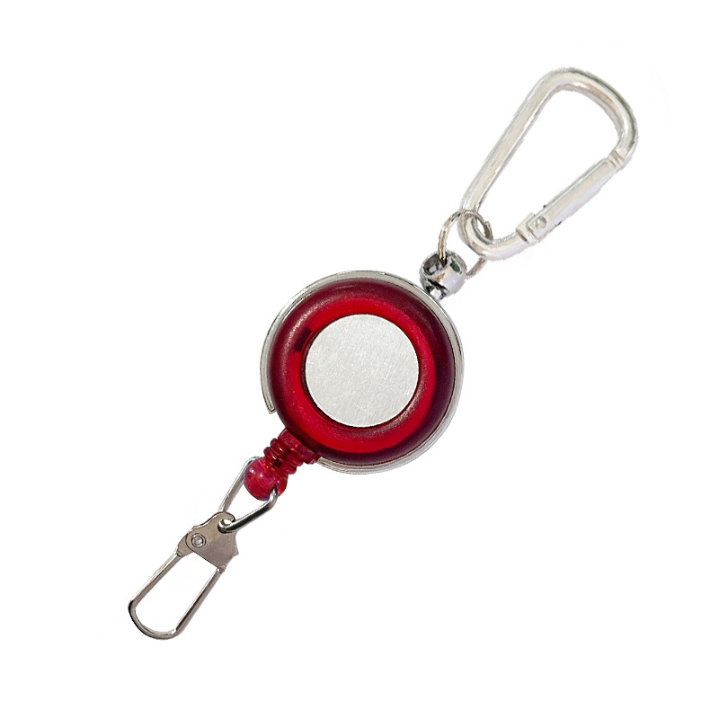 Telescopic Badge Reel with Key Chain 6