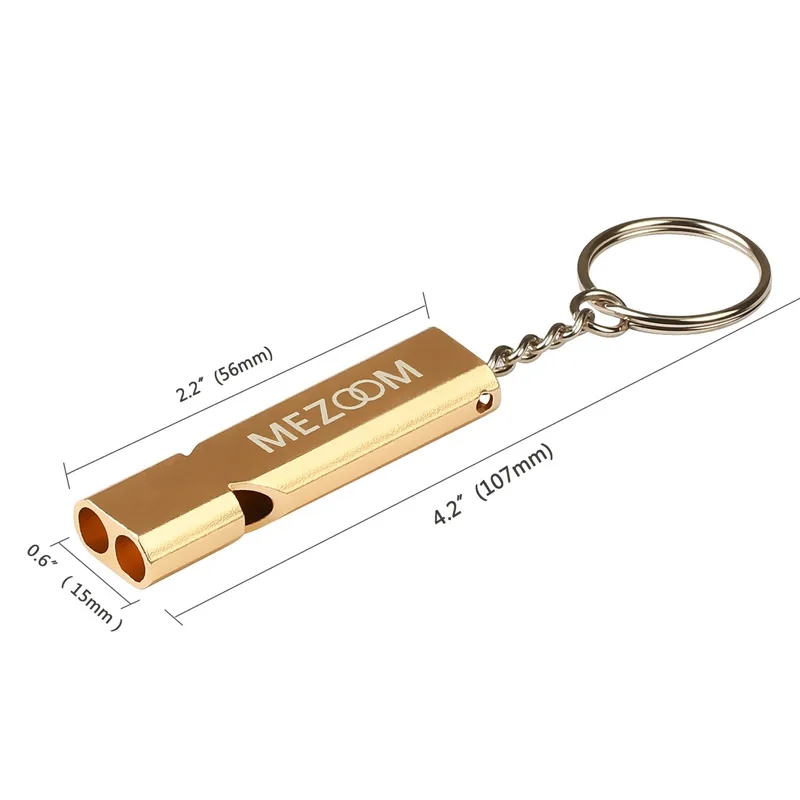 Dual-Tube Survival Whistle 3